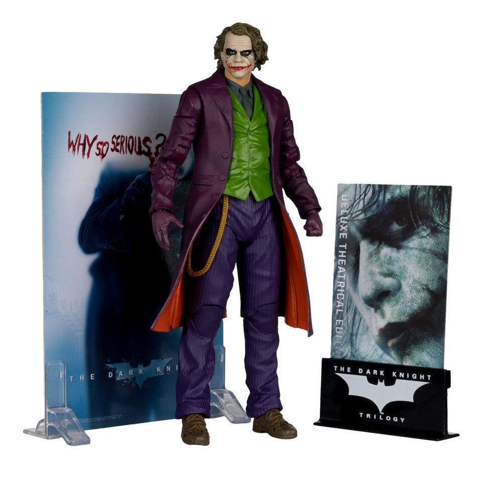 The Dark Knight Joker Deluxe Theatrical Edition Action Figure