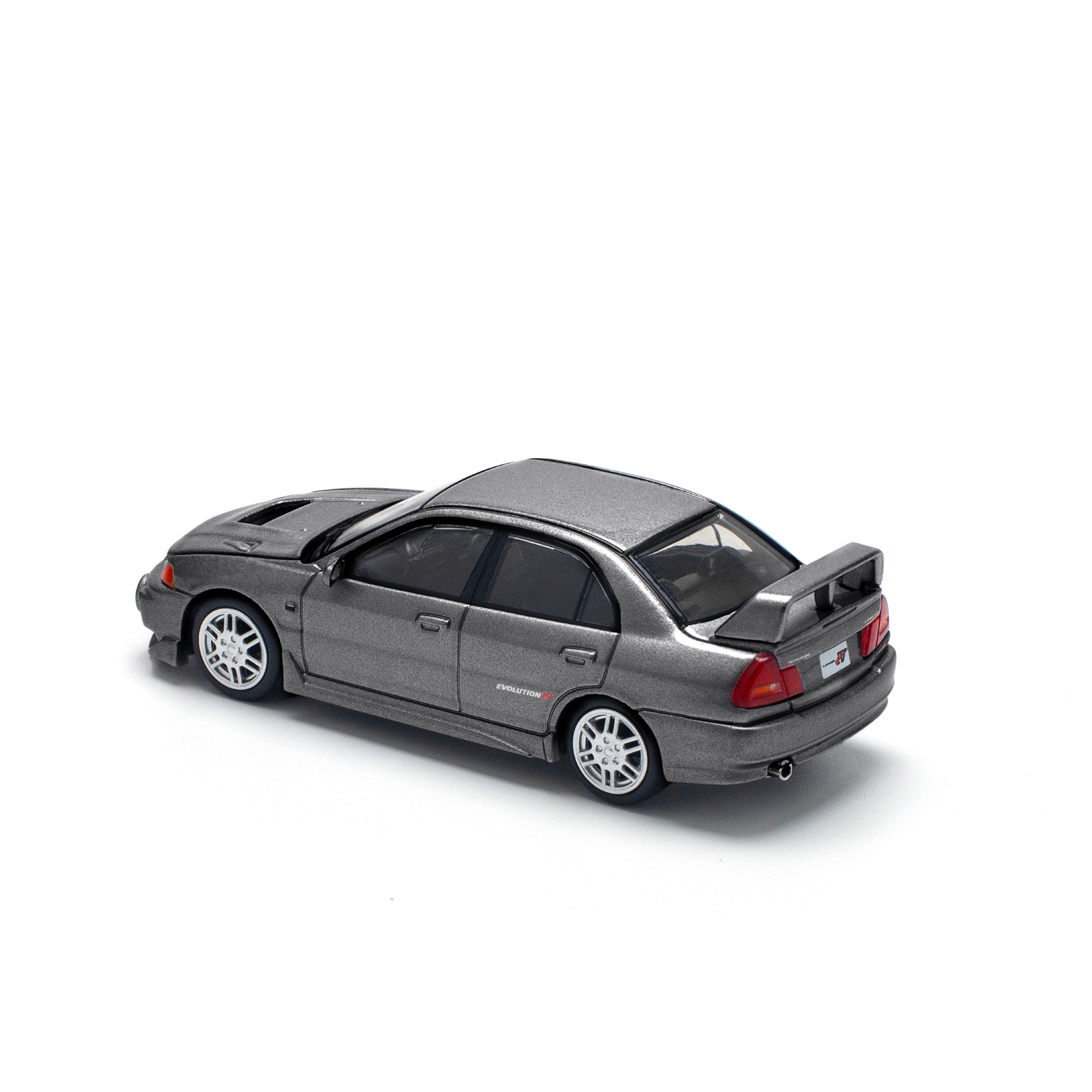 Mitsubishi Lancer EVO IV Dark Grey PR640327 by Pop Race