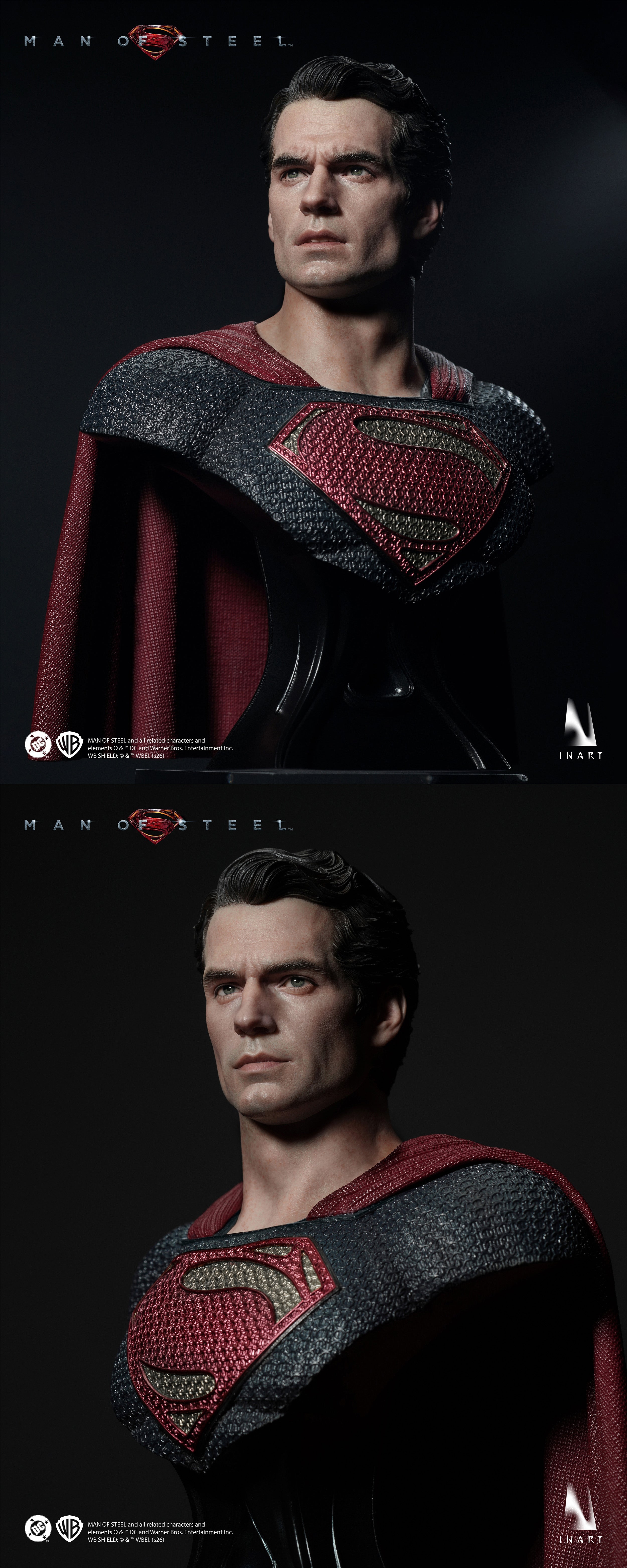 Man of Steel Superman 1/6 Collectible Figure by INART