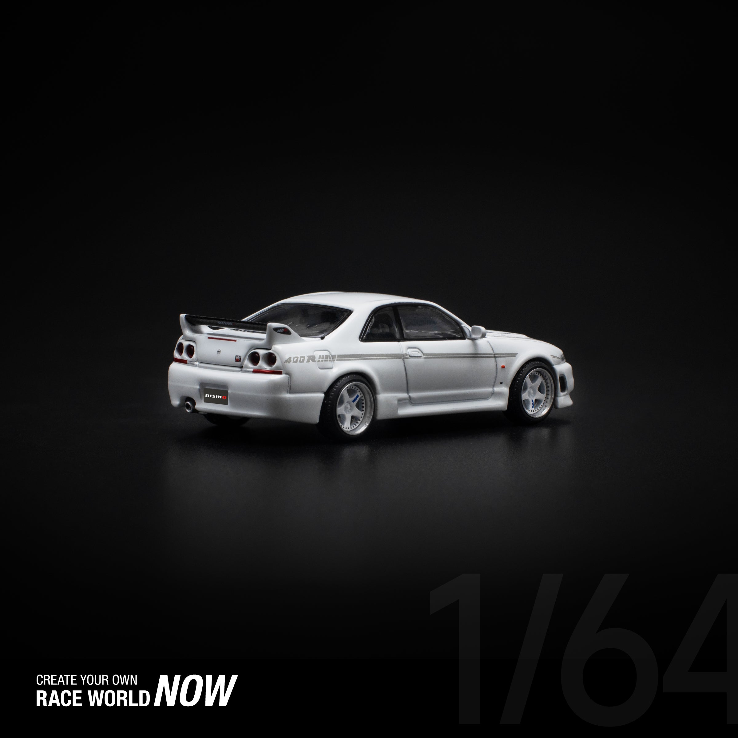 Nissan Skyline GT-R 400R NISMO (White) PR640052 by Pop Race