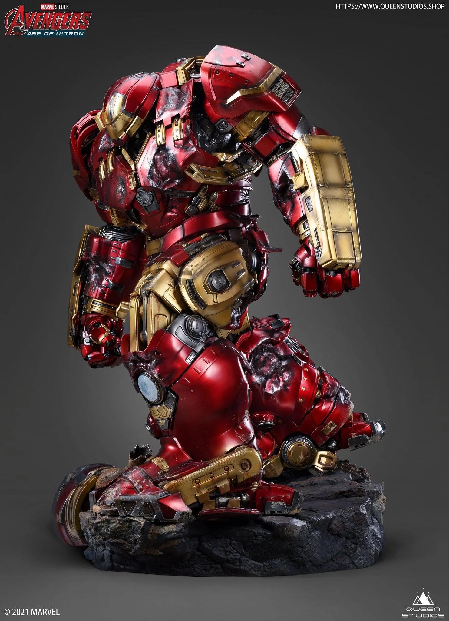 Queen Studios Iron Man Hulkbuster Mark 44 1/4 Scale Statue