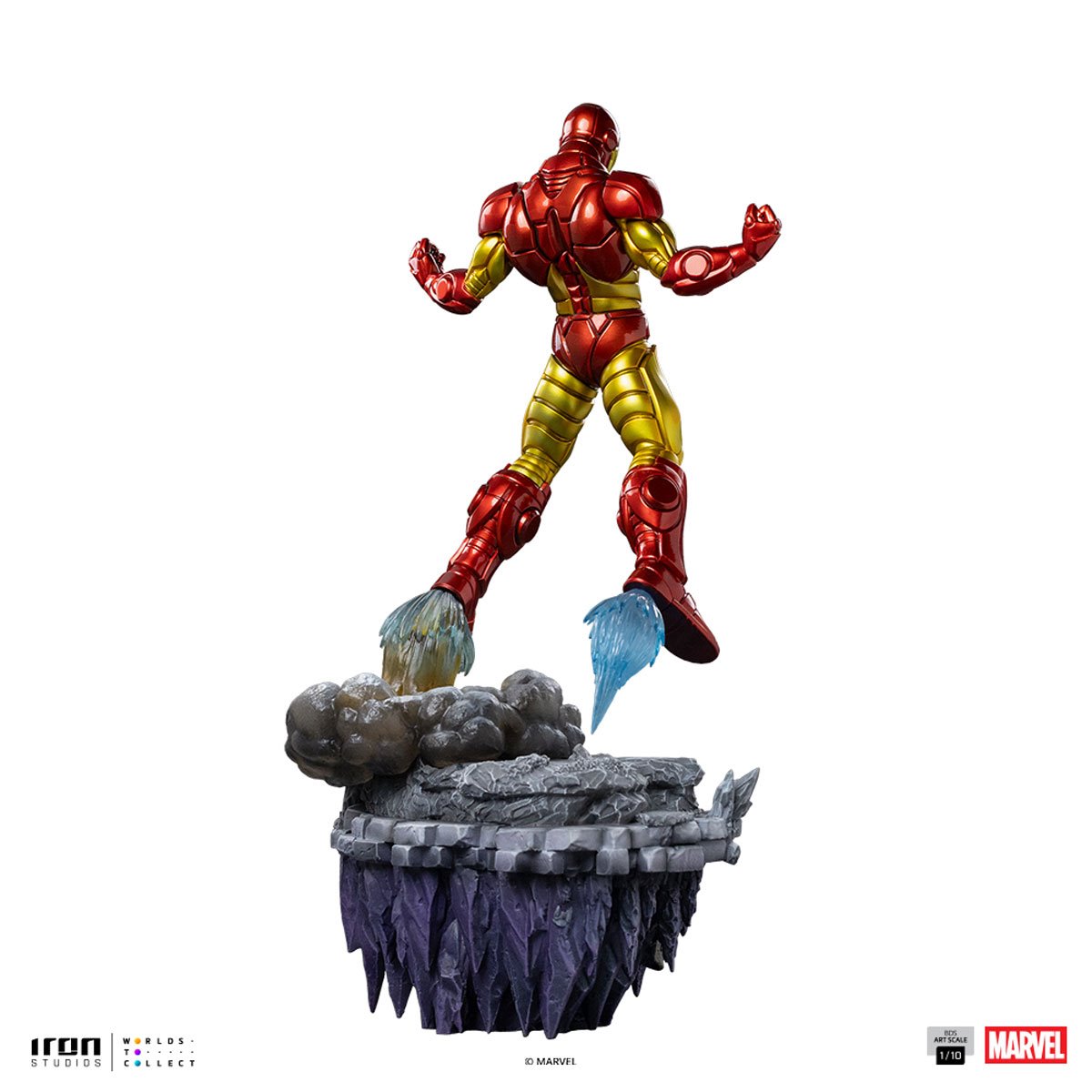 Iron Man Infinity Gauntlet Battle Diorama 1/10 Art Scale Limited Edition Statue By Iron Studios