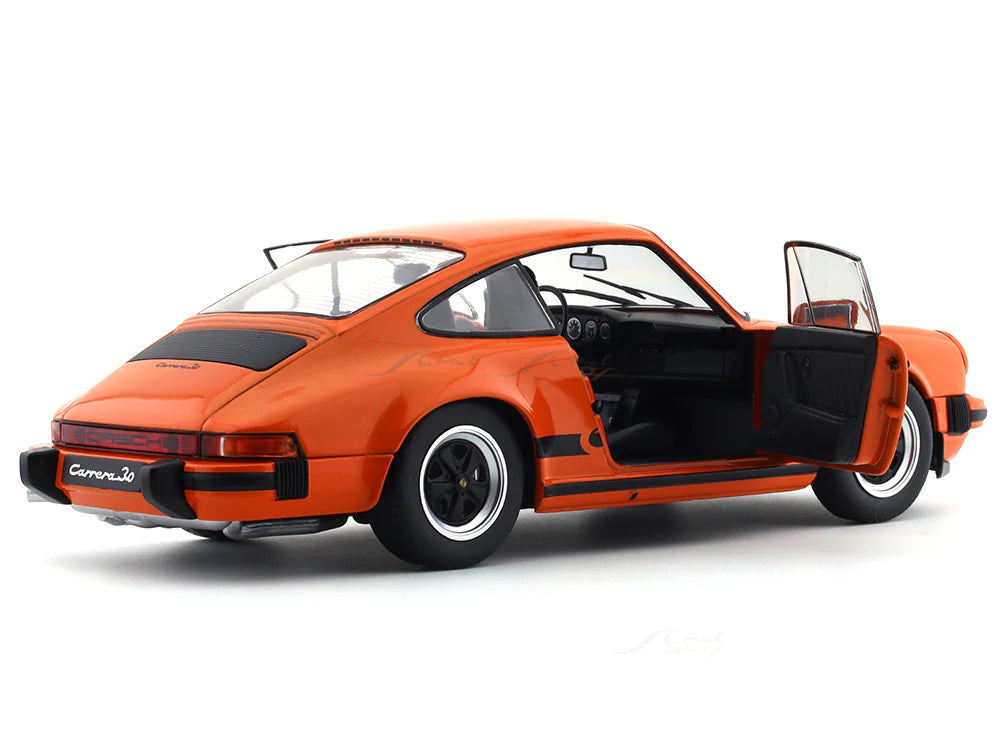 1970 Porsche 911 930 3.0 Carrera orange 1:18 Solido diecast Scale Model collectible