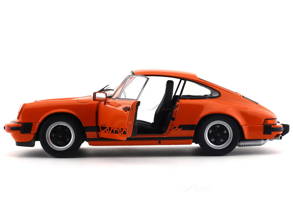 1970 Porsche 911 930 3.0 Carrera orange 1:18 Solido diecast Scale Model collectible