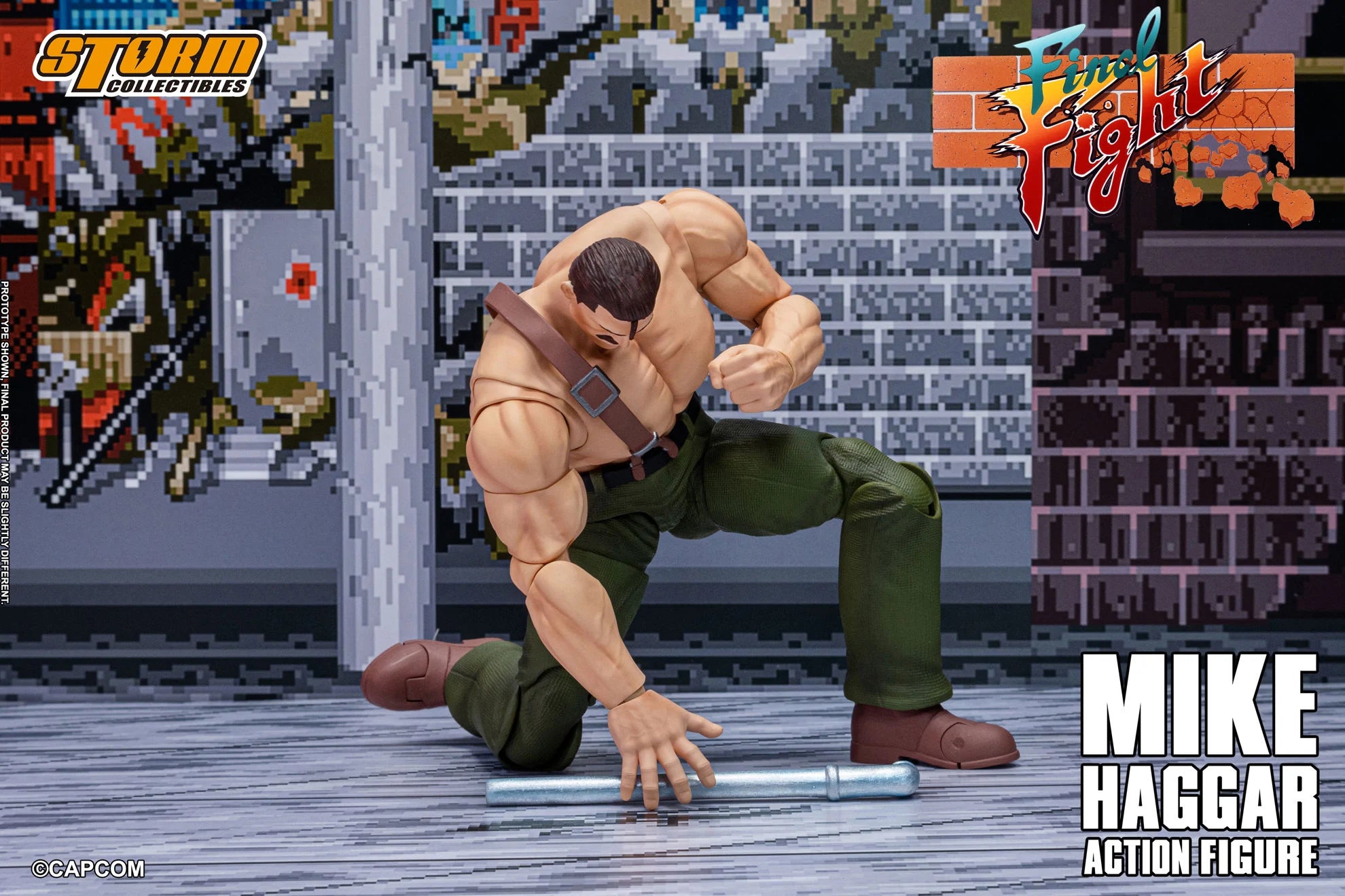 Final Fight Mike Haggar 1/12 Scale By Storm Collectibles