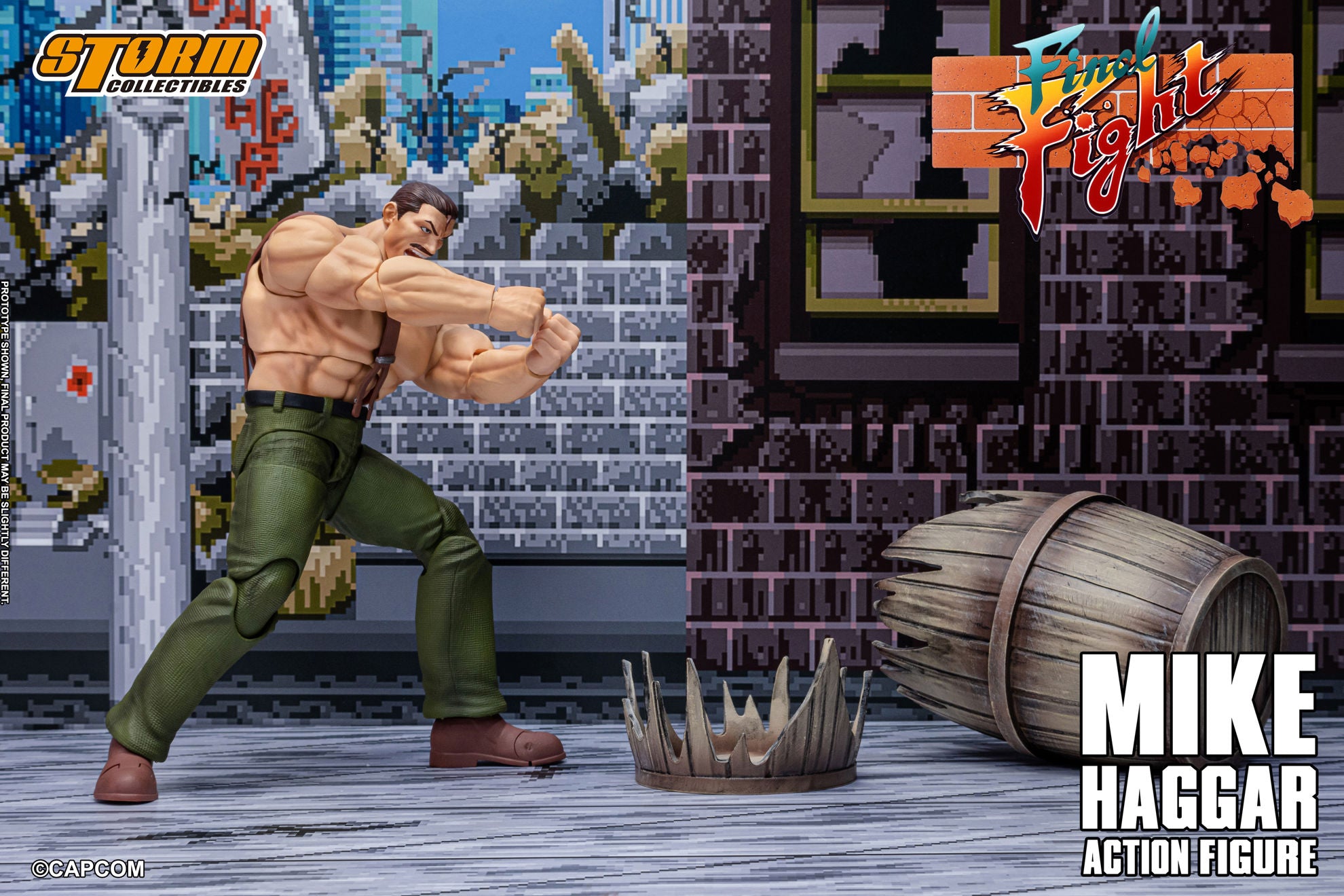 Final Fight Mike Haggar 1/12 Scale By Storm Collectibles