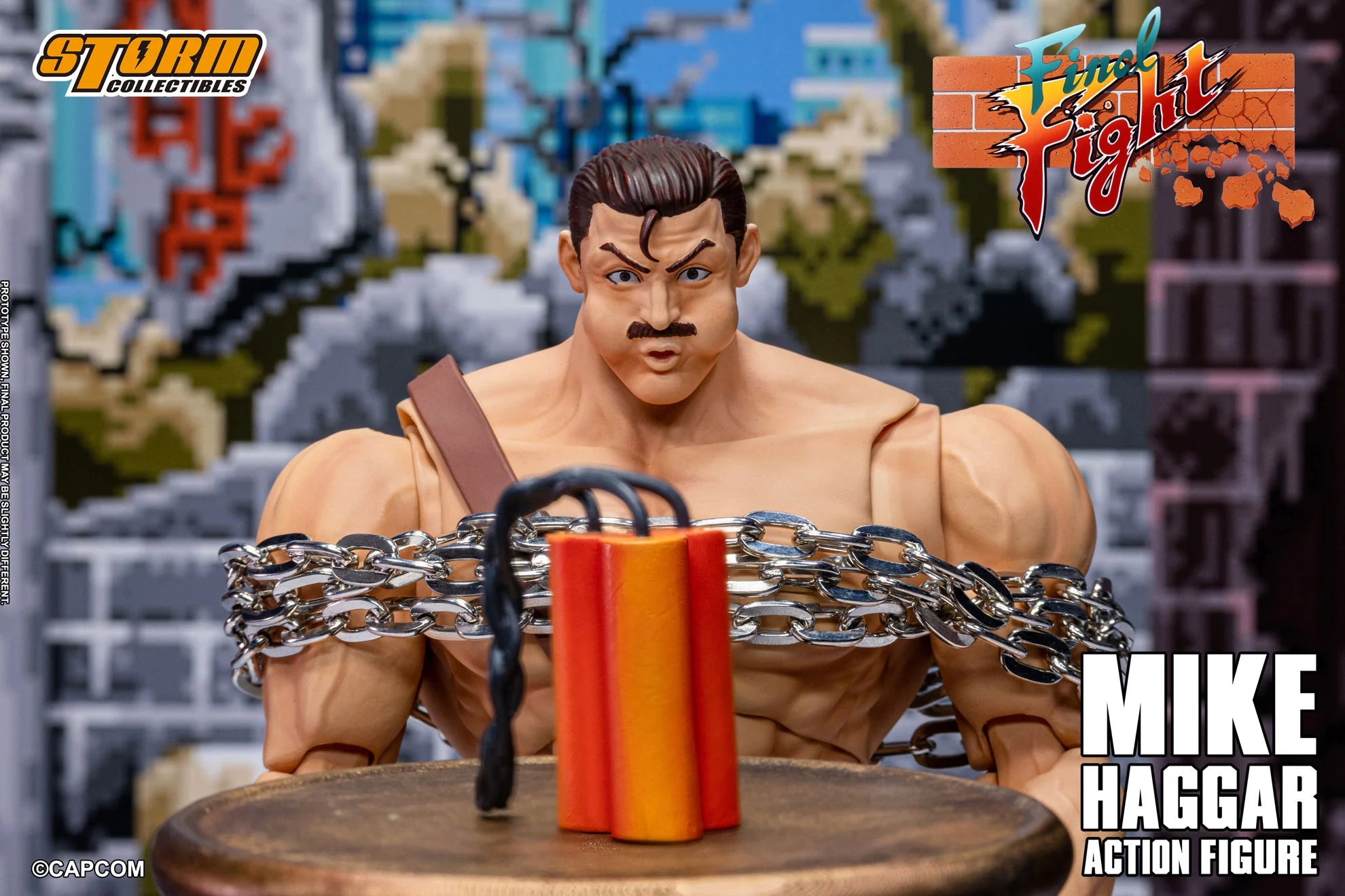 Final Fight Mike Haggar 1/12 Scale By Storm Collectibles