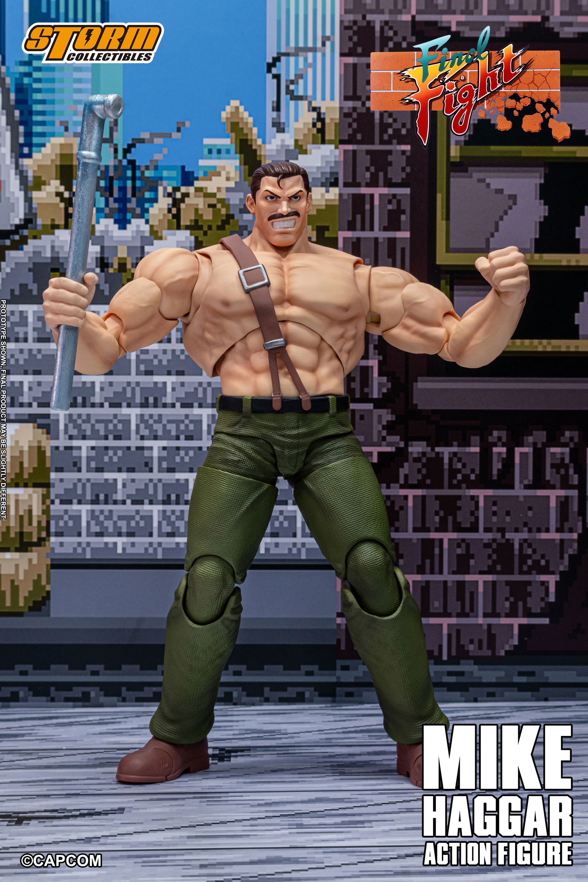 Final Fight Mike Haggar 1/12 Scale By Storm Collectibles