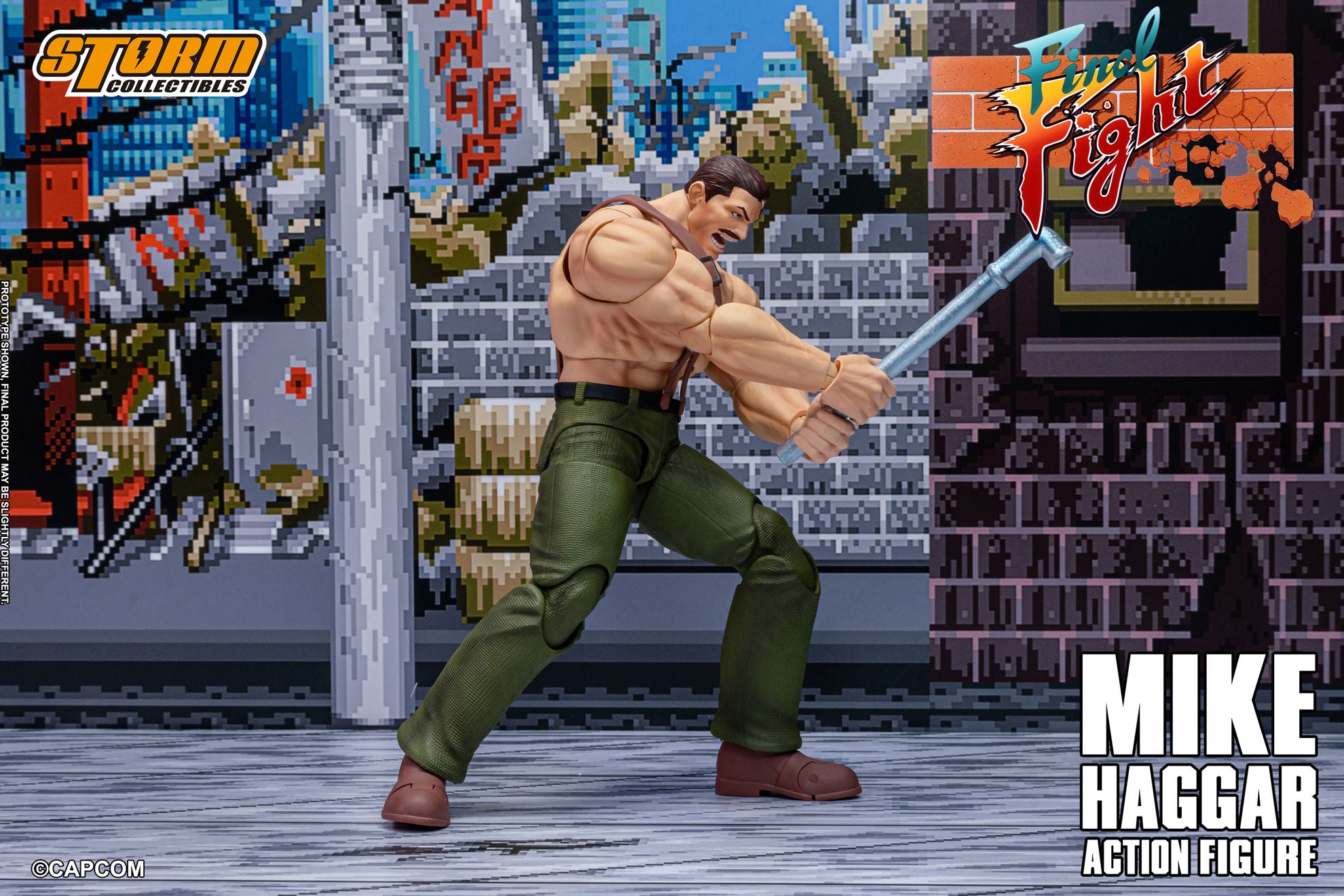 Final Fight Mike Haggar 1/12 Scale By Storm Collectibles