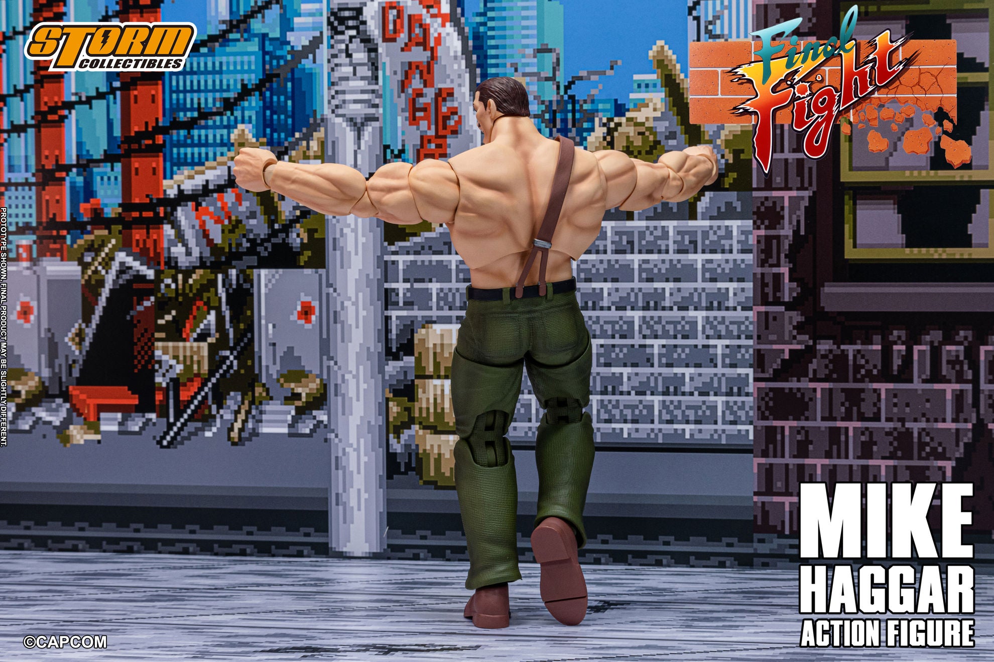 Final Fight Mike Haggar 1/12 Scale By Storm Collectibles