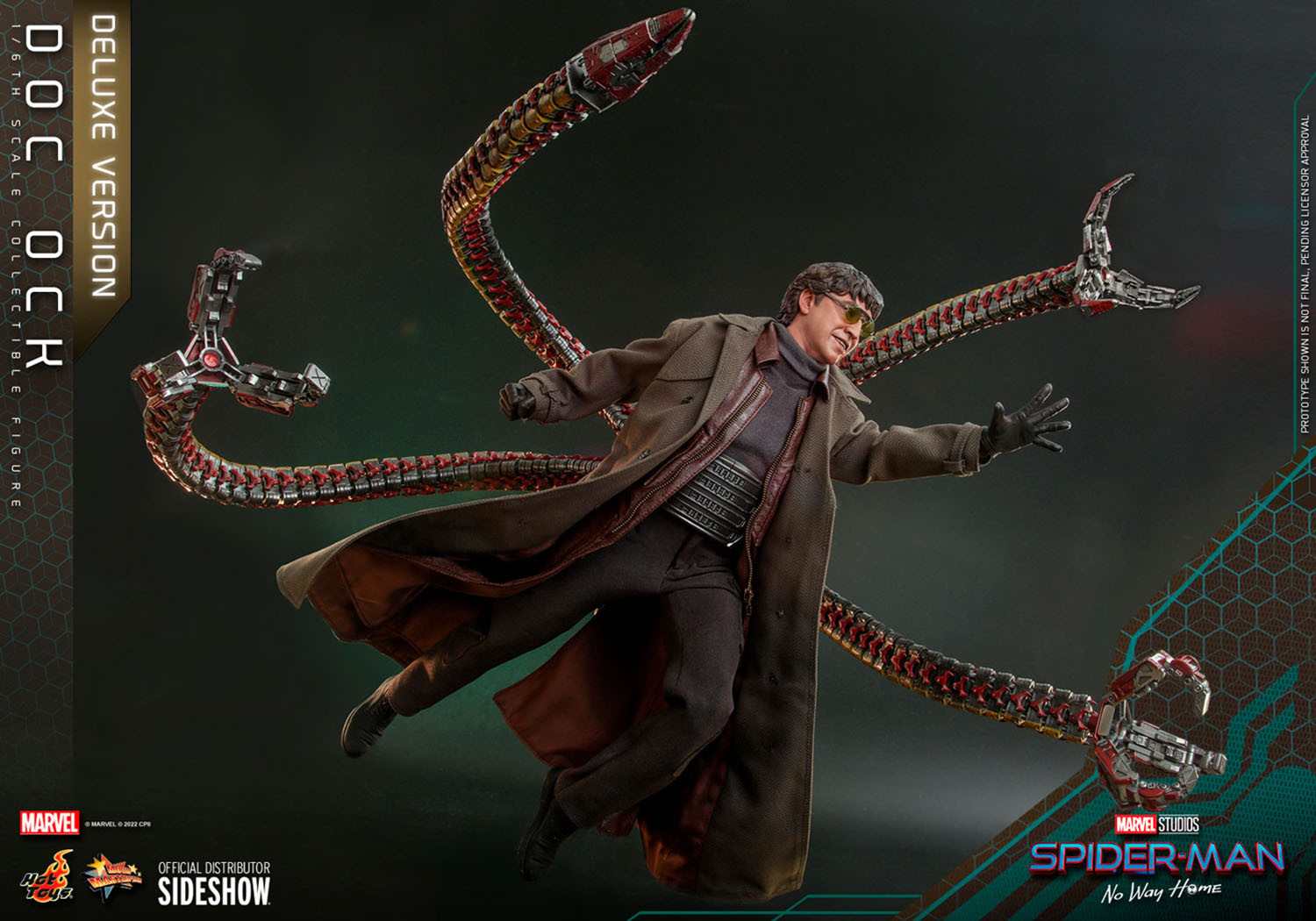 DOC OCK (DELUXE VERSION) Sixth Scale Figure by Hot Toys