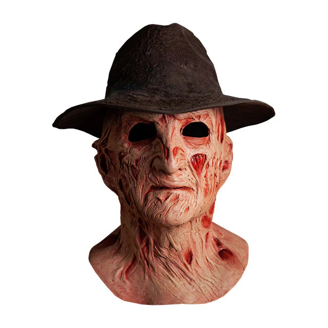 A Nightmare on Elm Street 4 The Dream Master Freddy Krueger Mask with Fedora Hat