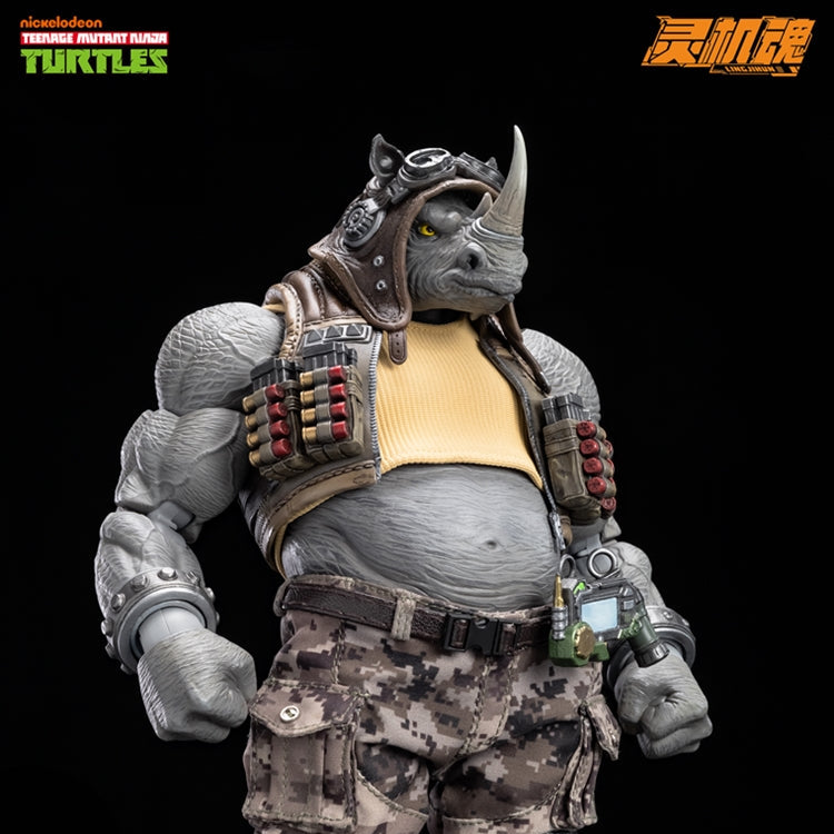Teenage Mutant Ninja Turtles Series Rocksteady Action Figure By LingJiHun