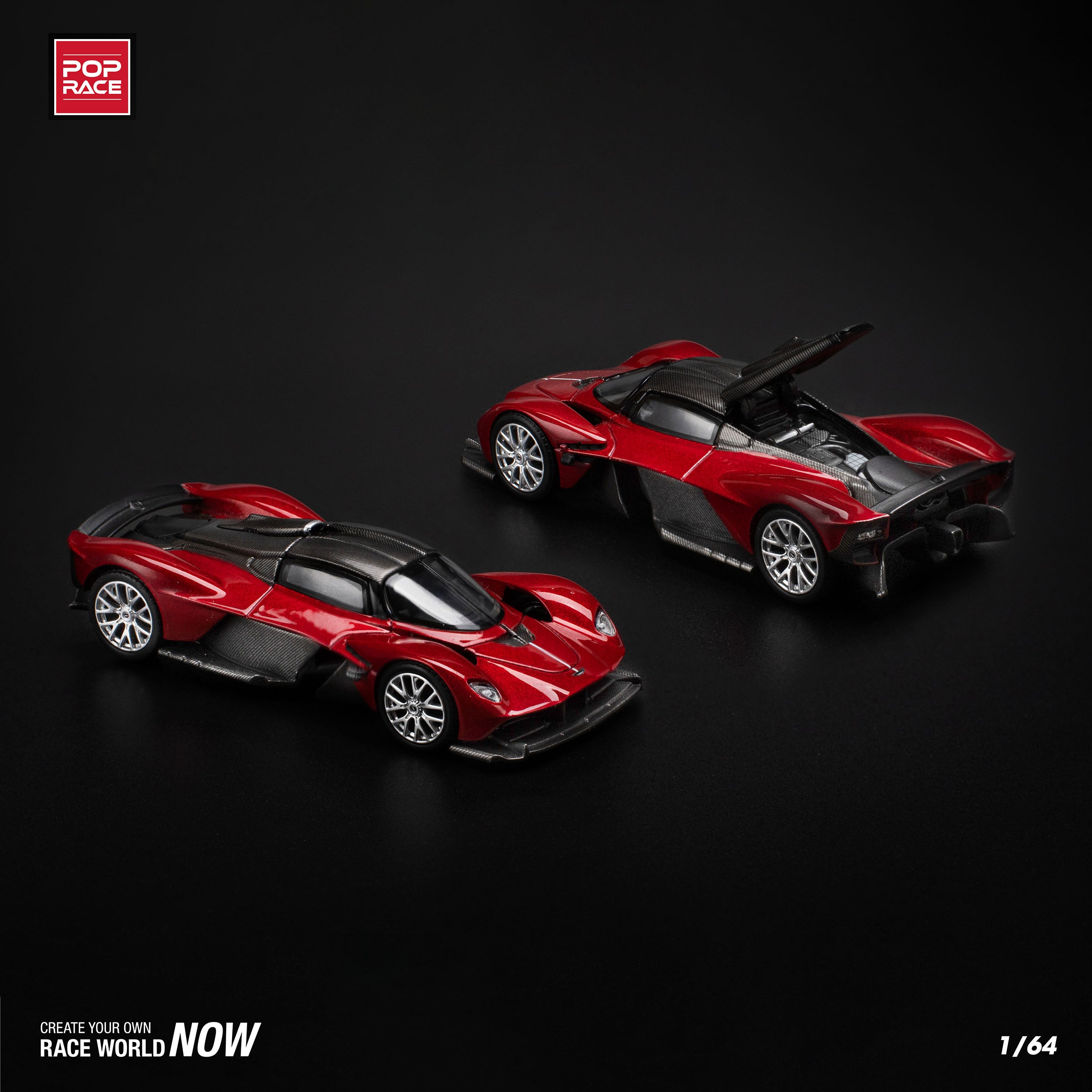 Aston Martin Valkyrie Supernova Red PR640152 by Pop Race