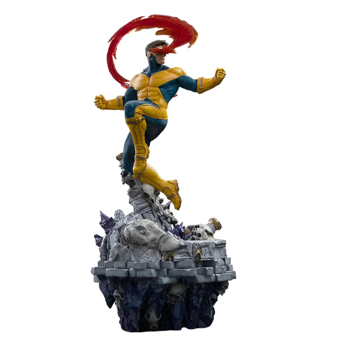 X-Men Cyclops Infinity Gauntlet Diorama Bds Statue By Iron Studios