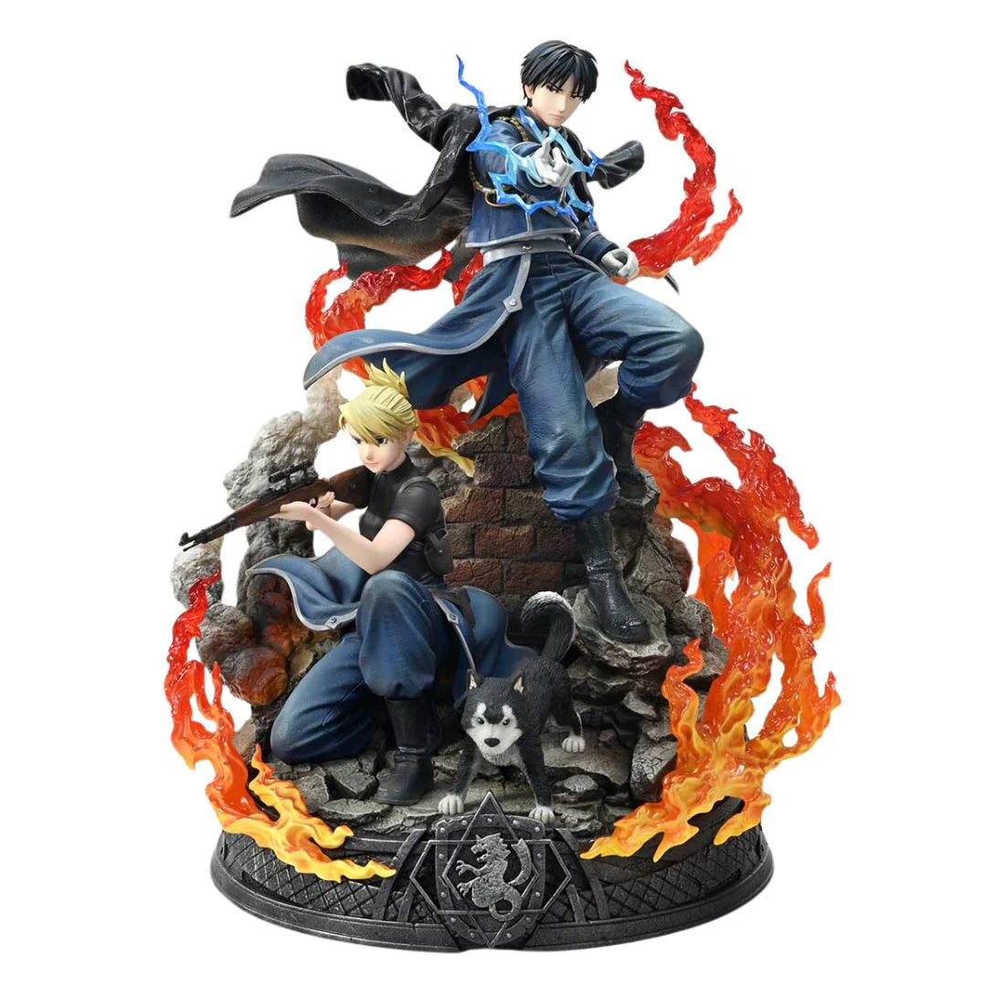 Fullmetal Alchemist Roy Mustang & Riza Hawkeye Dx Regular Version stat