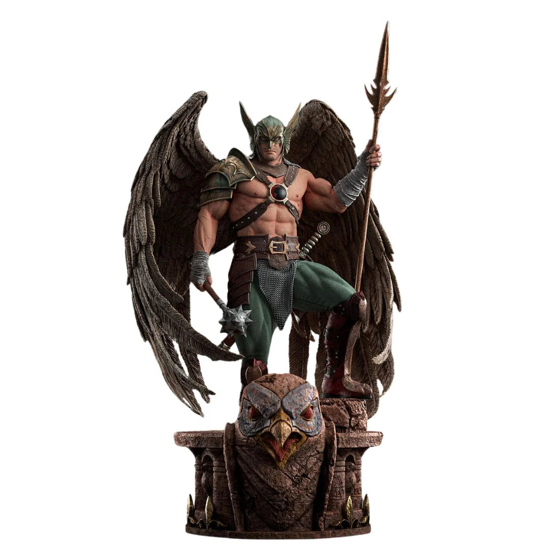 Hawkman 10th Anniversary Statue By Iron Studios