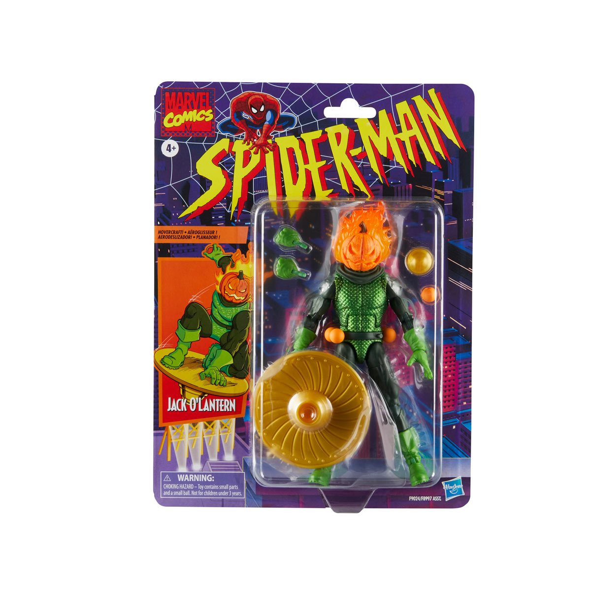 Spider-Man Marvel Legends Comic Jack O'Lantern Action Figure