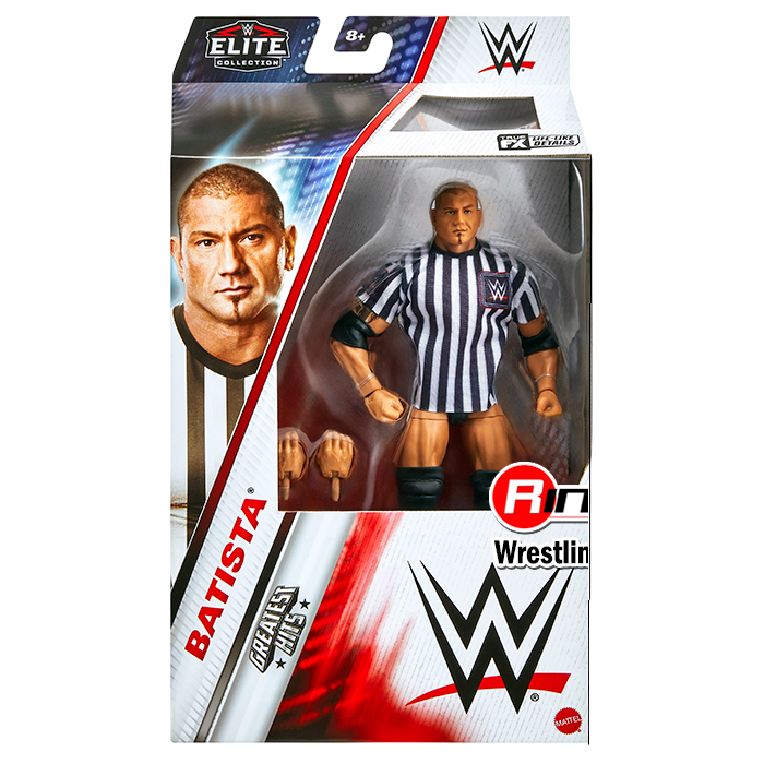Batista (Referee) WWE Elite Greatest Hits 7 Action Figure