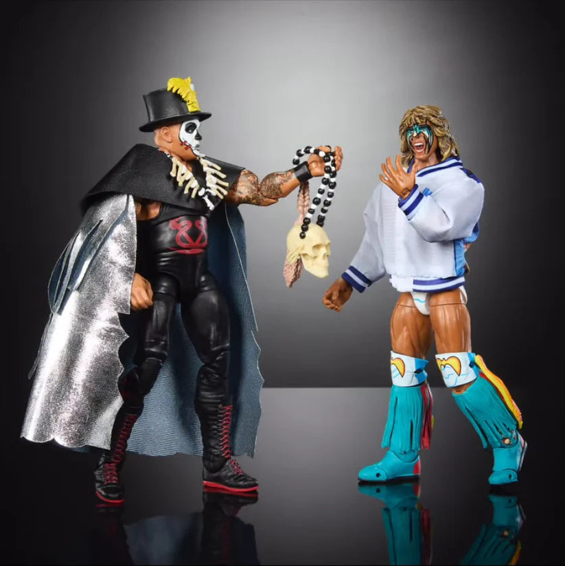 Ultimate Warrior vs Papa Shango Ultimate Edition Box Set Exclusive Action Figures