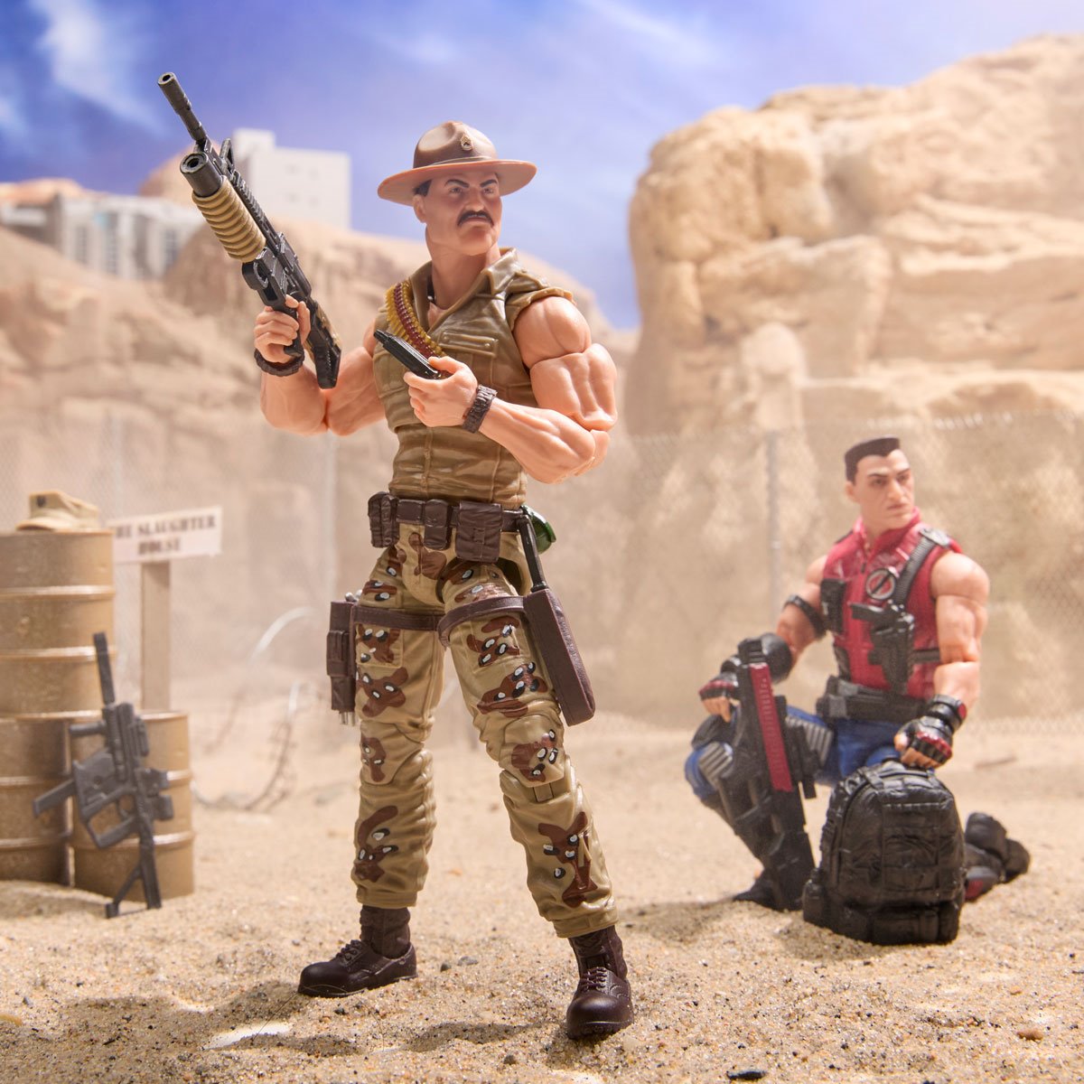 G.I. Joe Classified Series #173 Sgt Slaughter & Felix Mercer Stratton Action Figures 2-Pack