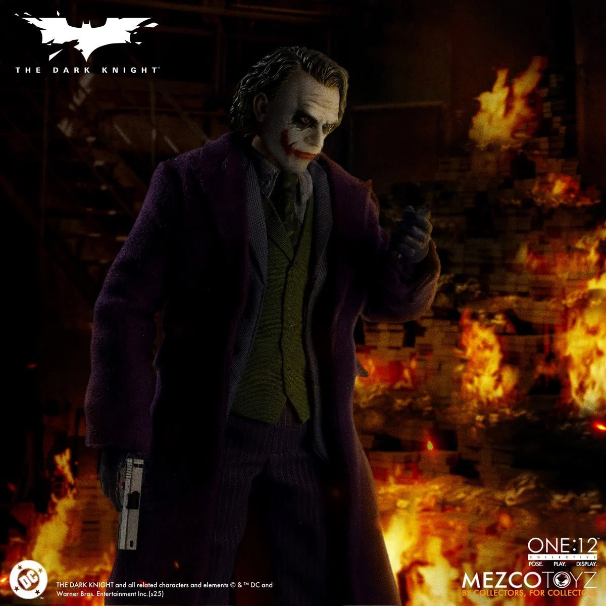 The Dark Knight Joker One:12 Collective Action Figure by Mezco
