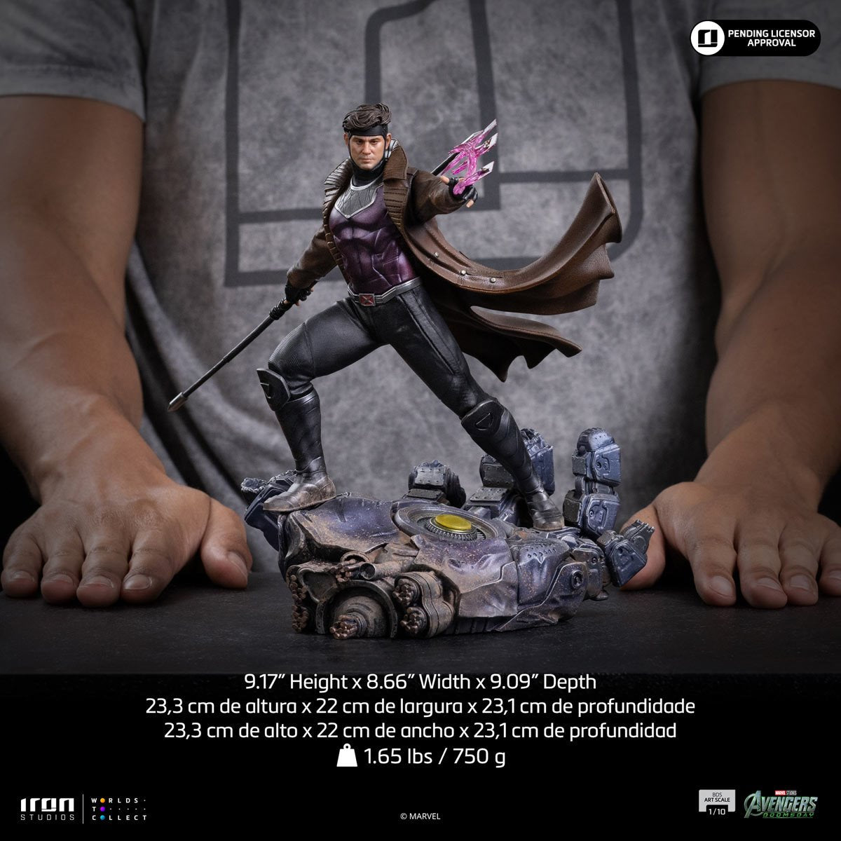 Avengers: Doomsday Gambit Battle Diorama Series Art Scale 1:10 Statue By Iron Studio