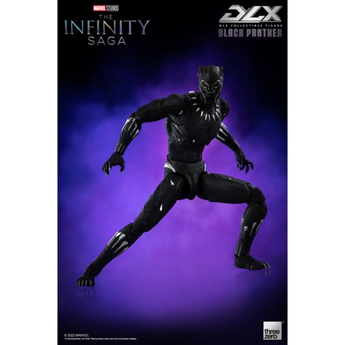 Marvel Studios The Infinity Saga DLX Black Panther Action Figure By Threezero