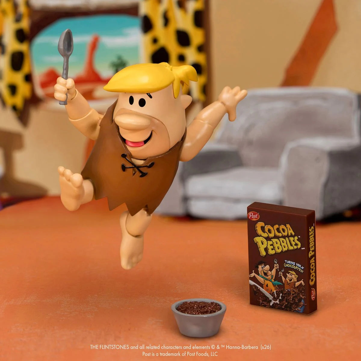 Cocoa Pebbles Barney Rubble Action Figure
