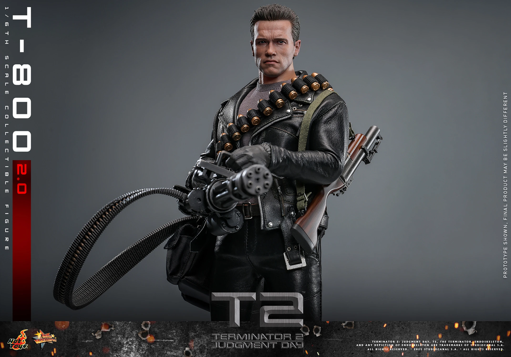 T-800 (2.0) Sixth Scale Figure by Hot Toys