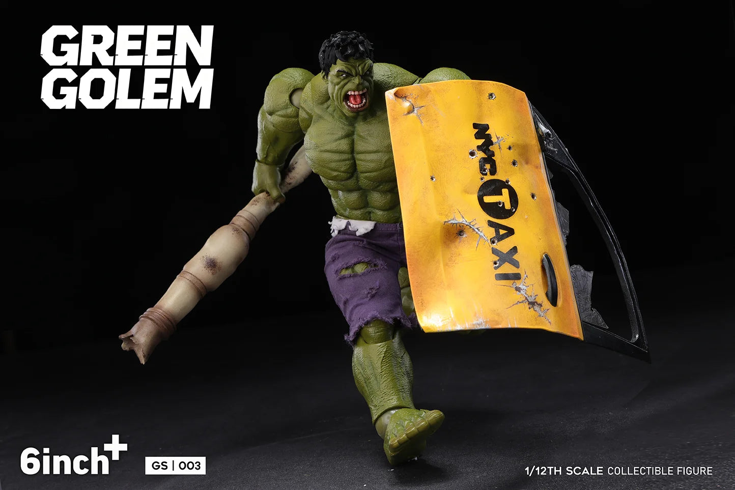 6inch Plus Green Golem 1/12 Action Figure