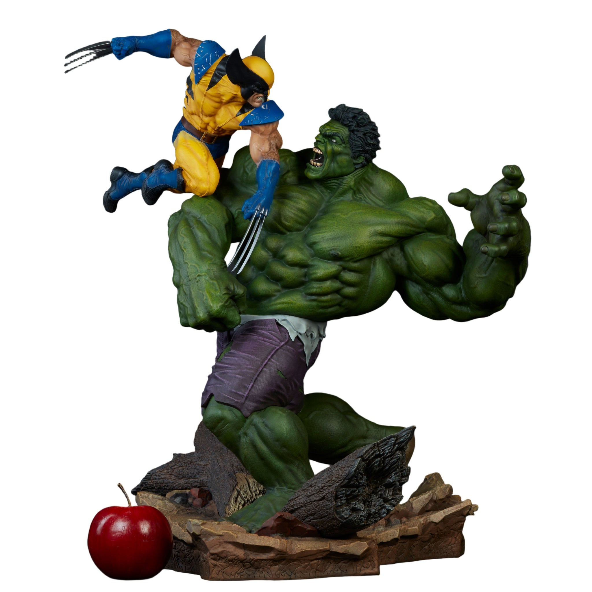 Hulk vs Wolverine Maquette By Sideshow Collectibles