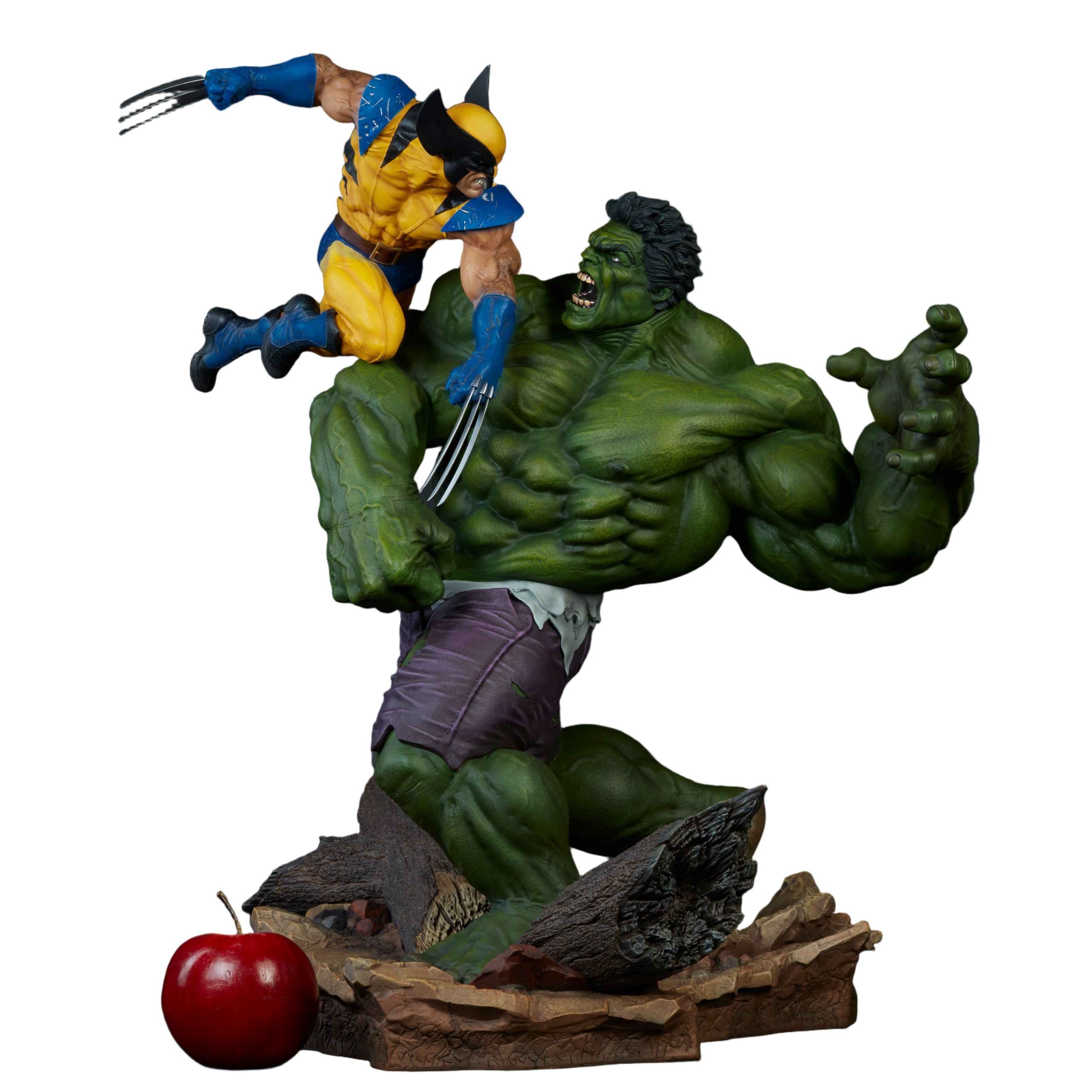 Hulk vs Wolverine Maquette Exclusive By Sideshow Collectibles