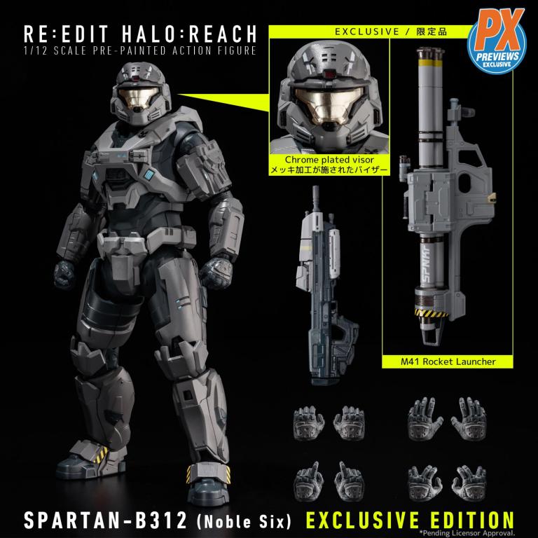 SPARTAN-B312 NOBLE SIX (PX EXCLUSIVE) By 1000Toys