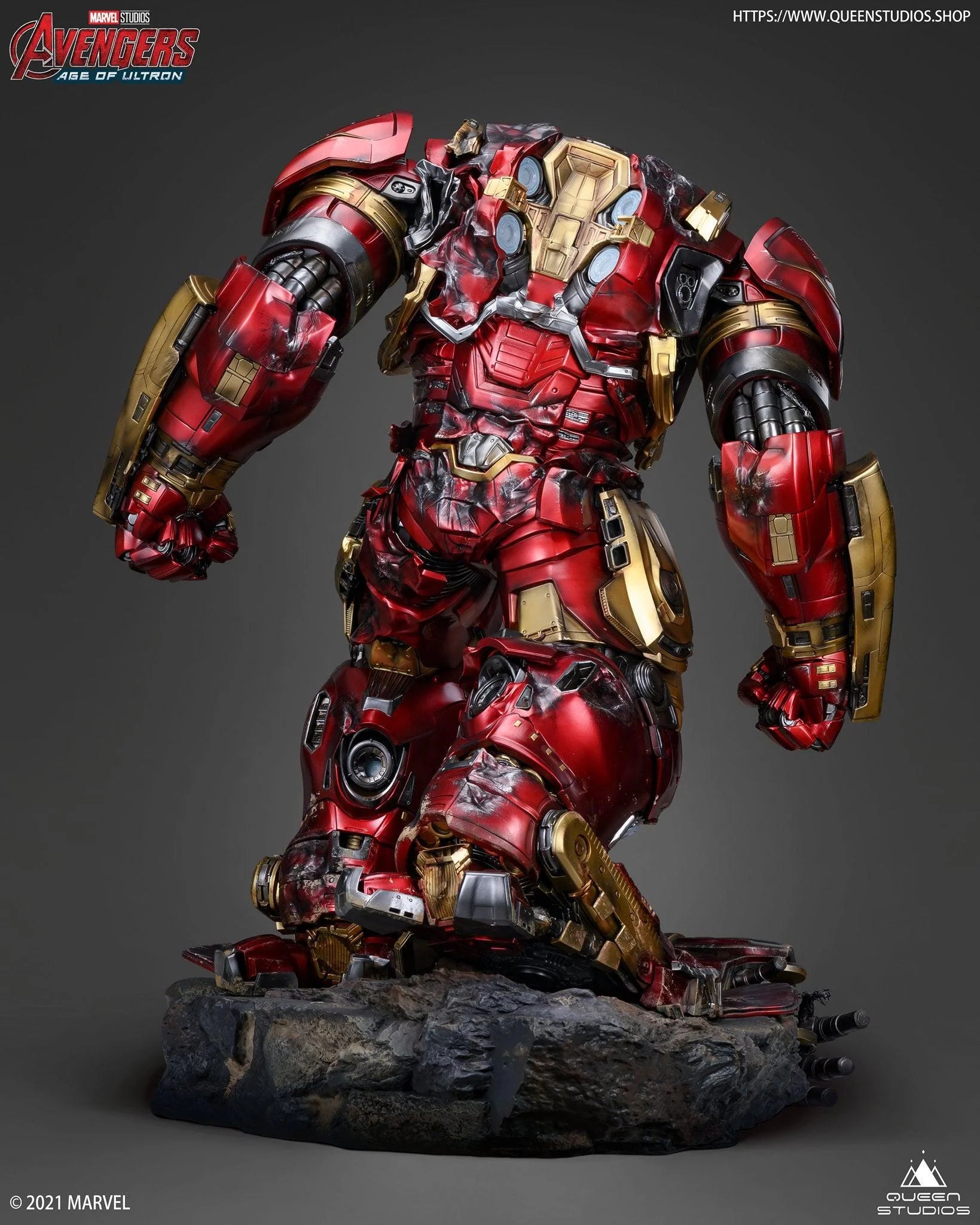 Queen Studios Iron Man Hulkbuster Mark 44 1/4 Scale Statue