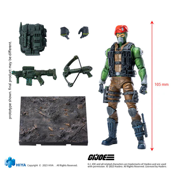 HIYA Exquisite Mini Series 1/18 Scale G.I.Joe Beach Head Action Figure