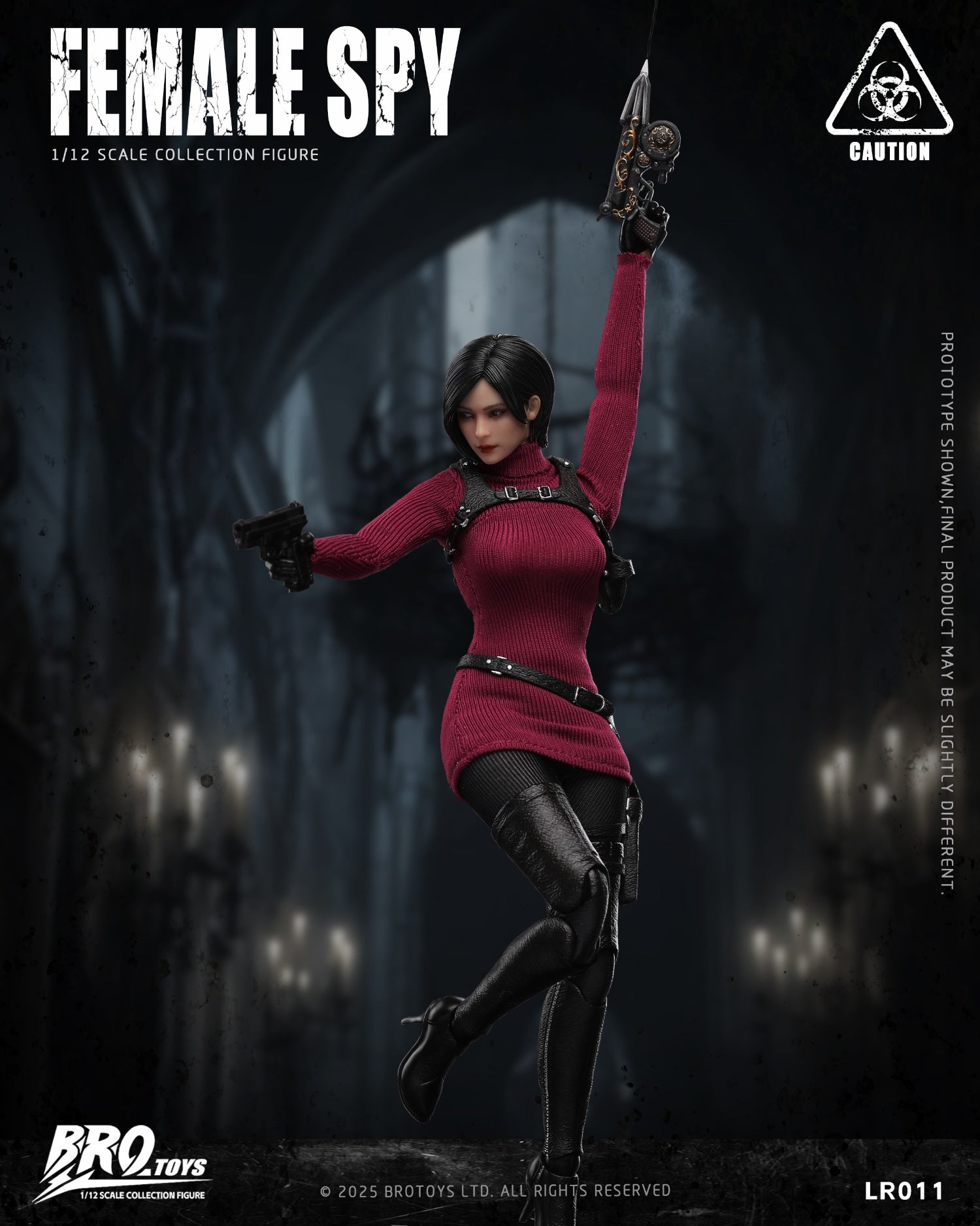 Female Spy Action Figure from BROTOYS