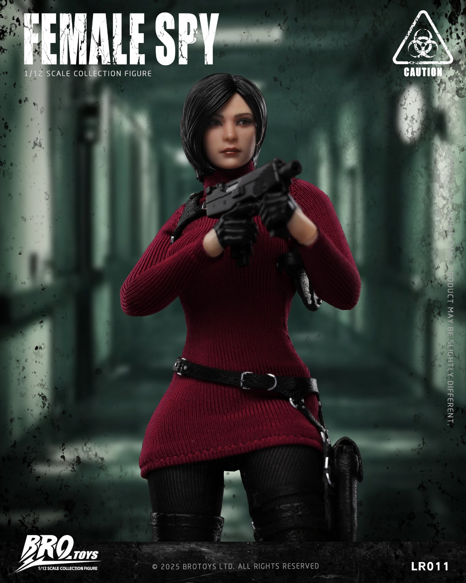 Female Spy Action Figure from BROTOYS