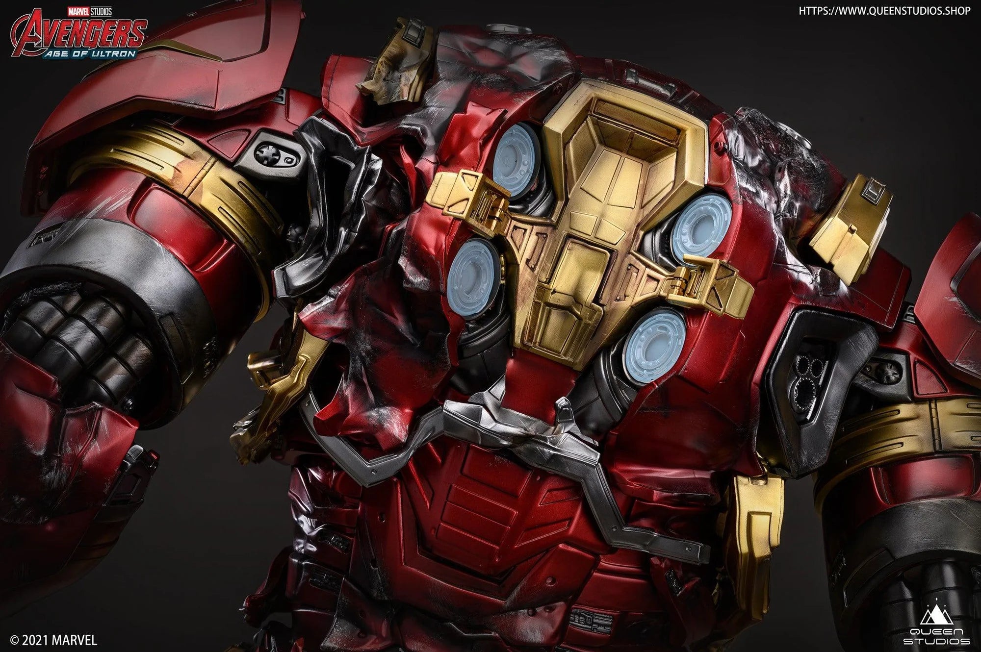 Queen Studios Iron Man Hulkbuster Mark 44 1/4 Scale Statue