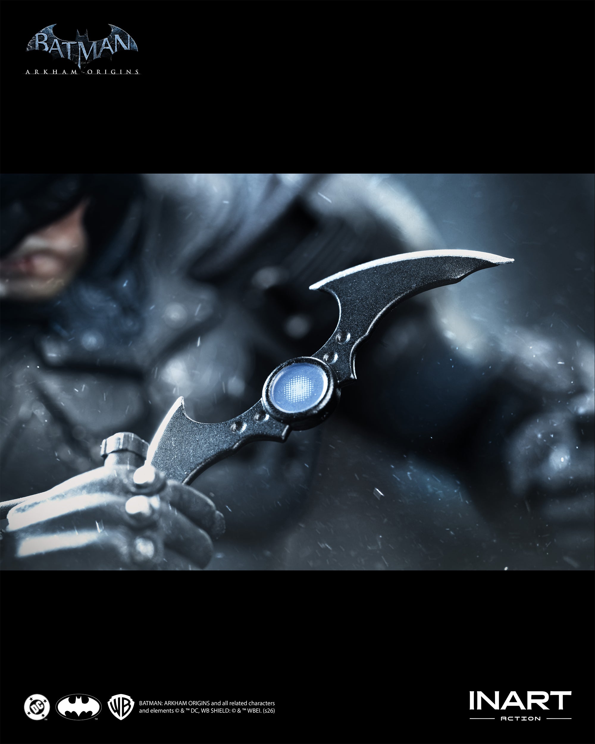 [Pre-order Deposit] INART Action – Batman: Arkham Origins – Batman (Battle Damaged Version) Action Figure