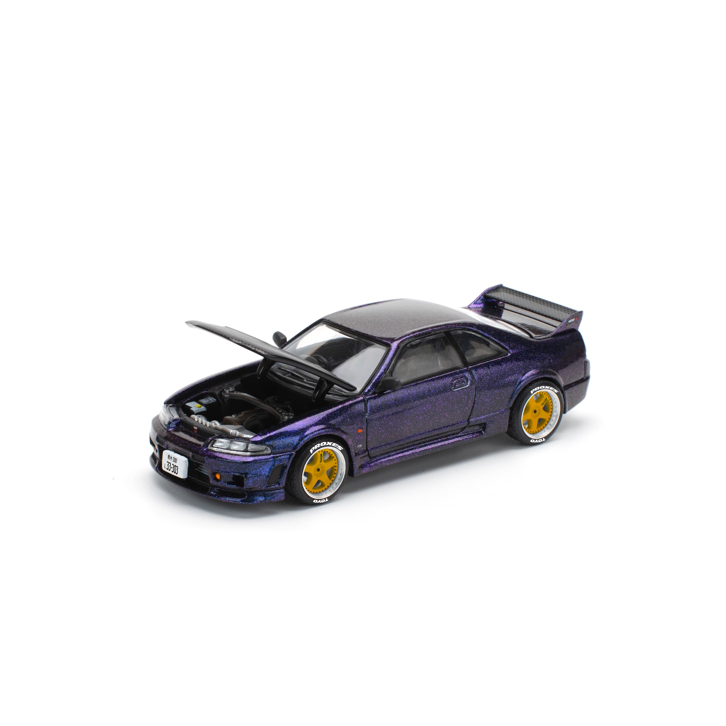 Nissan Skyline GT-R R33 Midnight Purple PR640256 by Pop Race