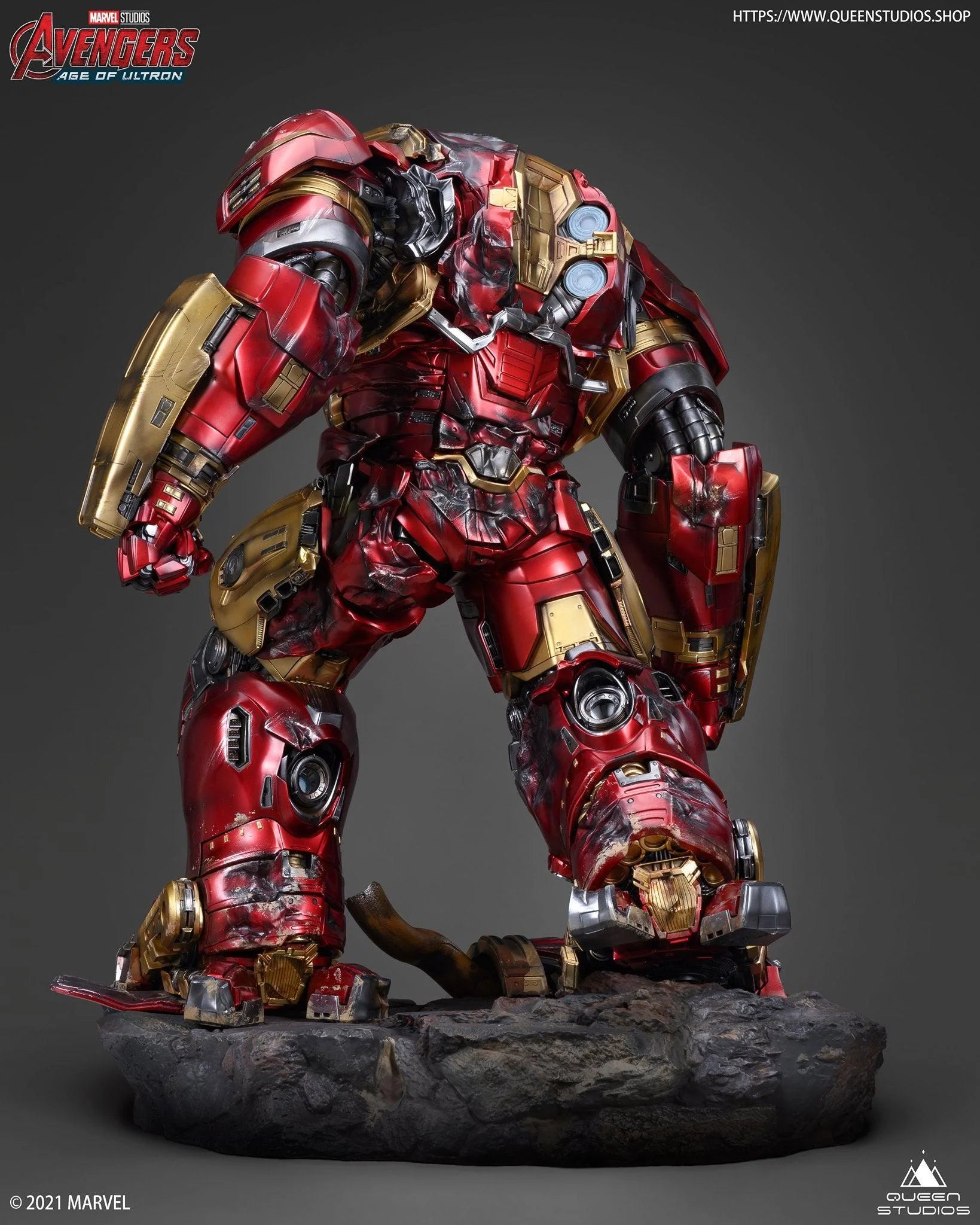 Queen Studios Iron Man Hulkbuster Mark 44 1/4 Scale Statue