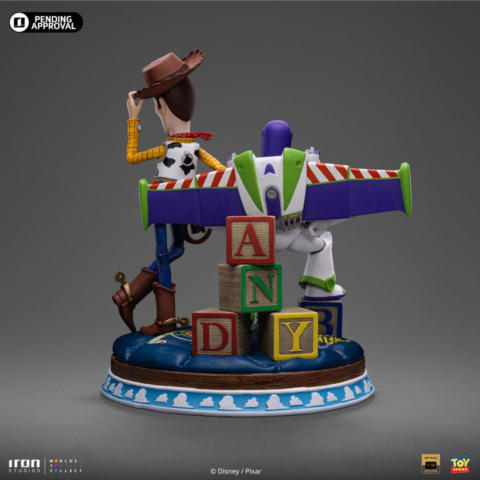 Buzz & Woody (Toy Story) Deluxe 1/10 Statue by Iron Studios