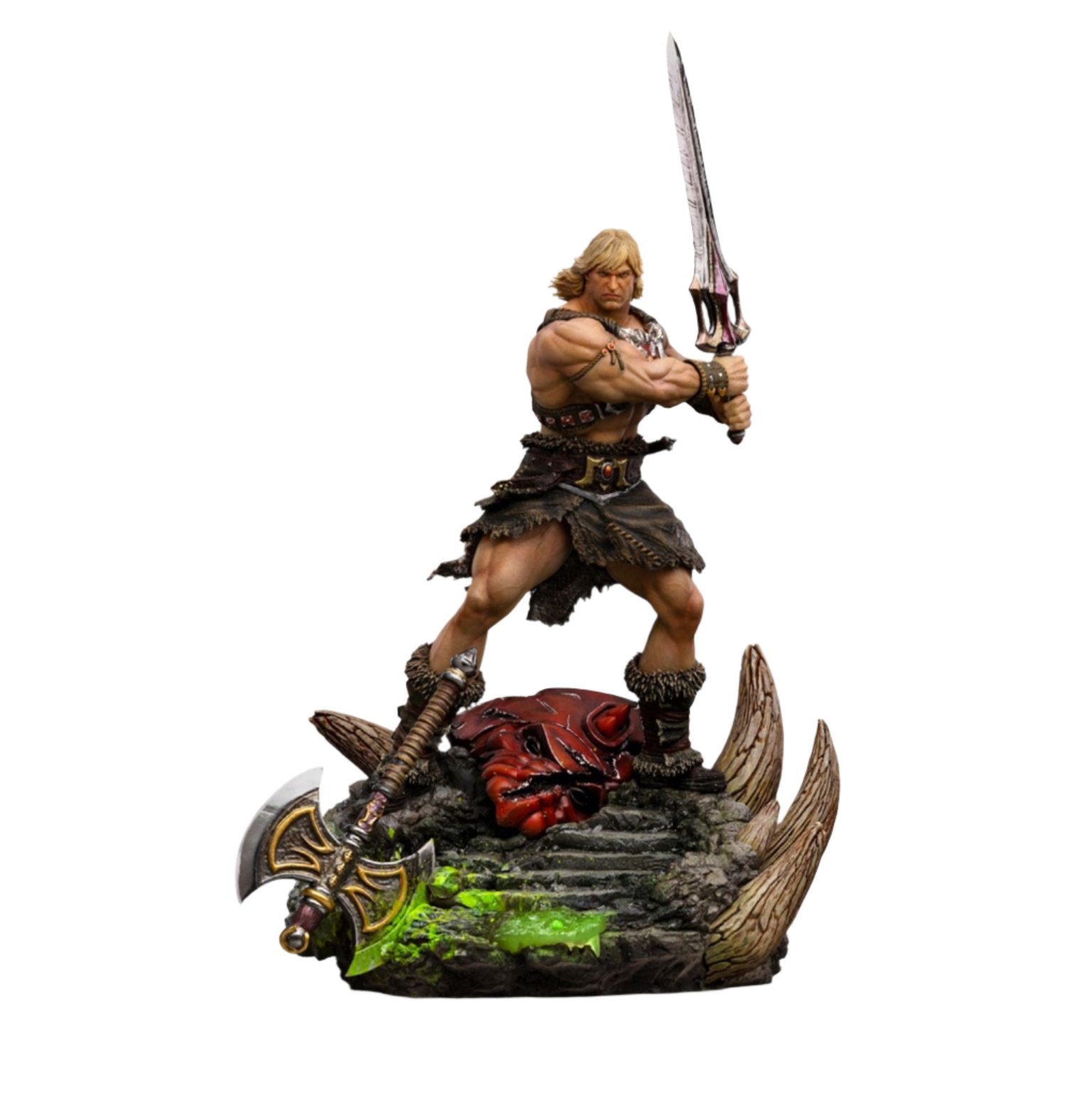 He-Man Unleashed (Masters of the Universe) 1/10 sStatue By Iron Studios