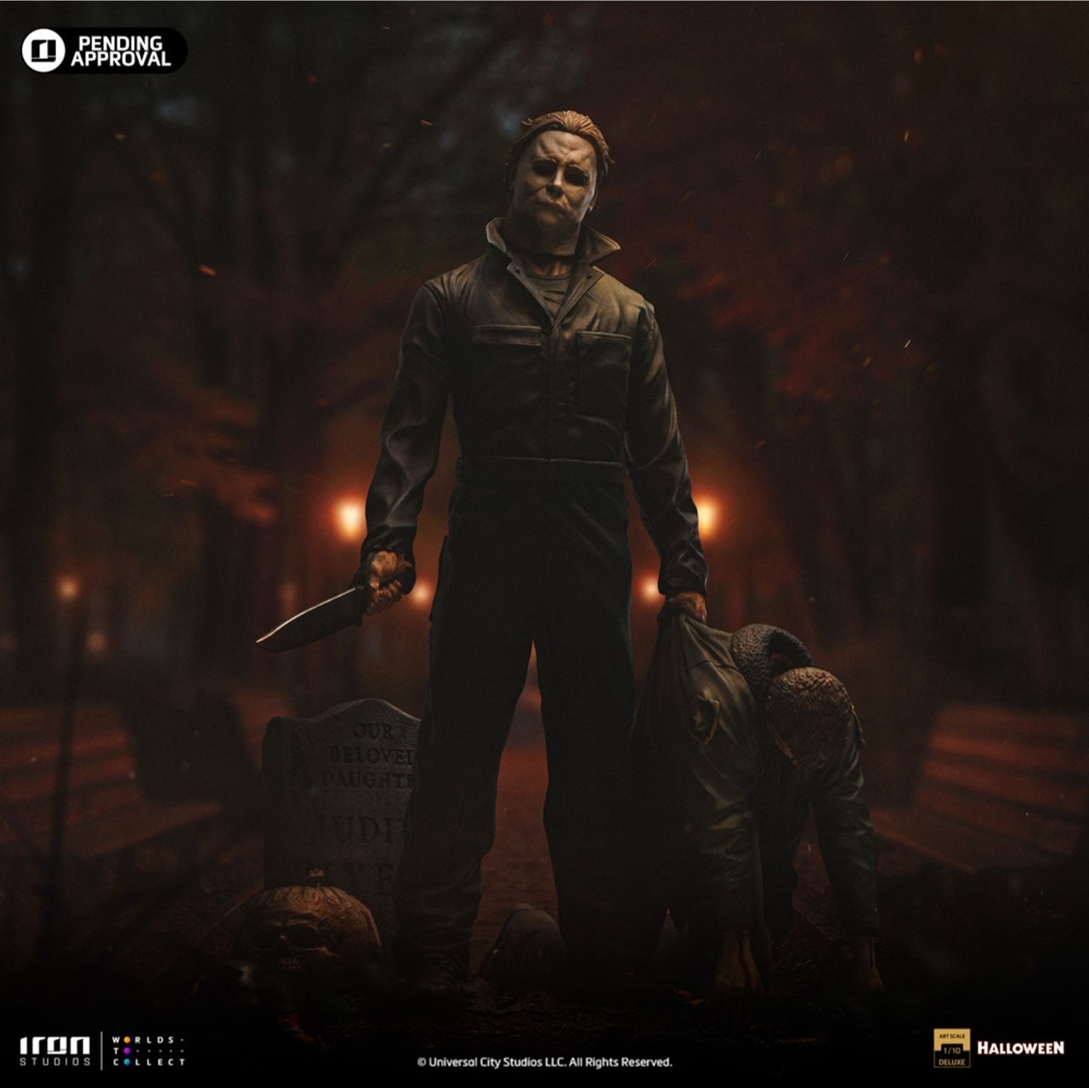 Michael Myers (Halloween) Deluxe 1/10 statue by Iron Studios