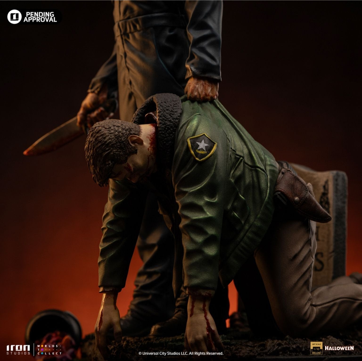 Michael Myers (Halloween) Deluxe 1/10 statue by Iron Studios