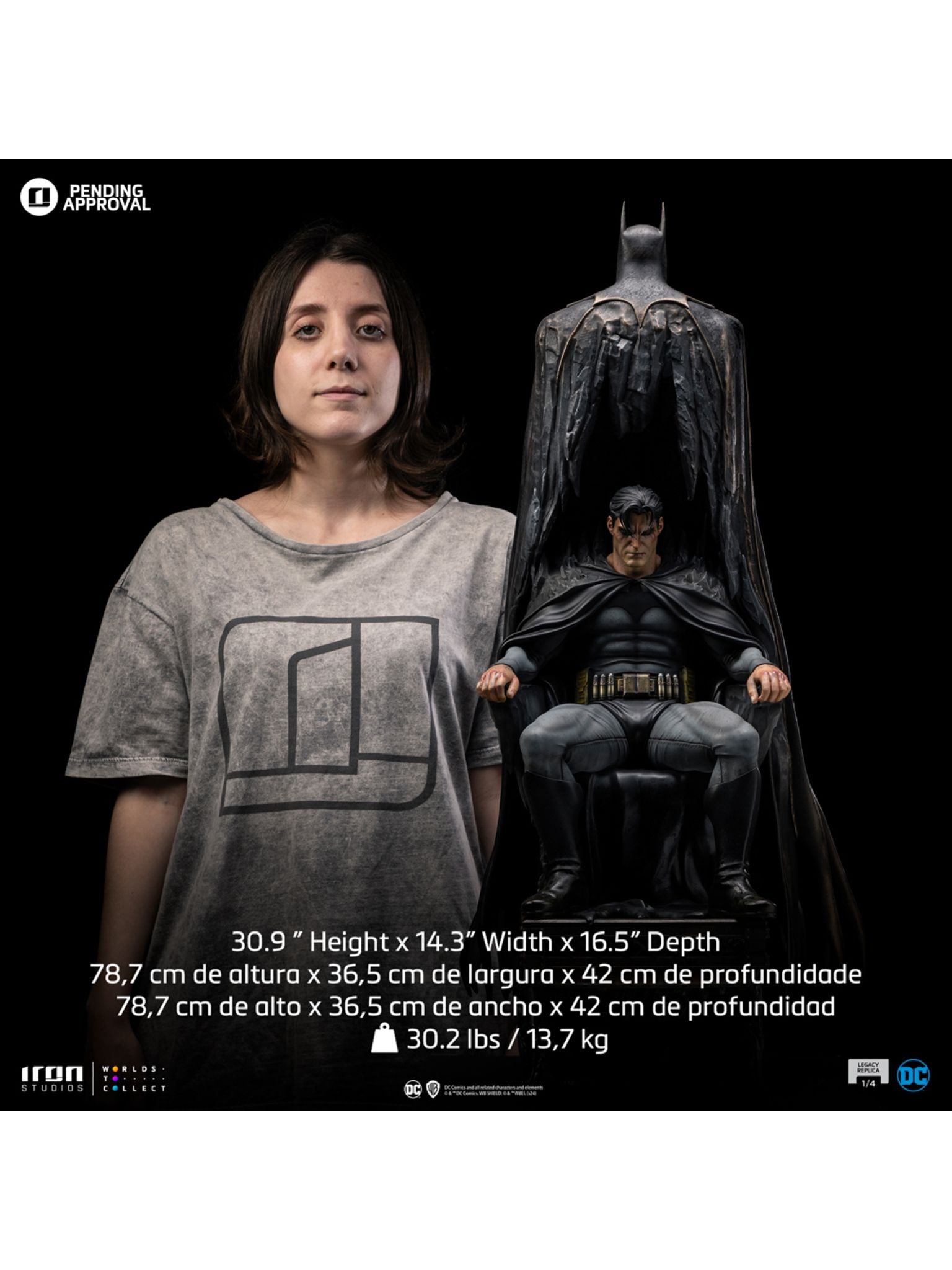 Batman Identity - Legacy Replica 1/4 Statue By Iron Studios