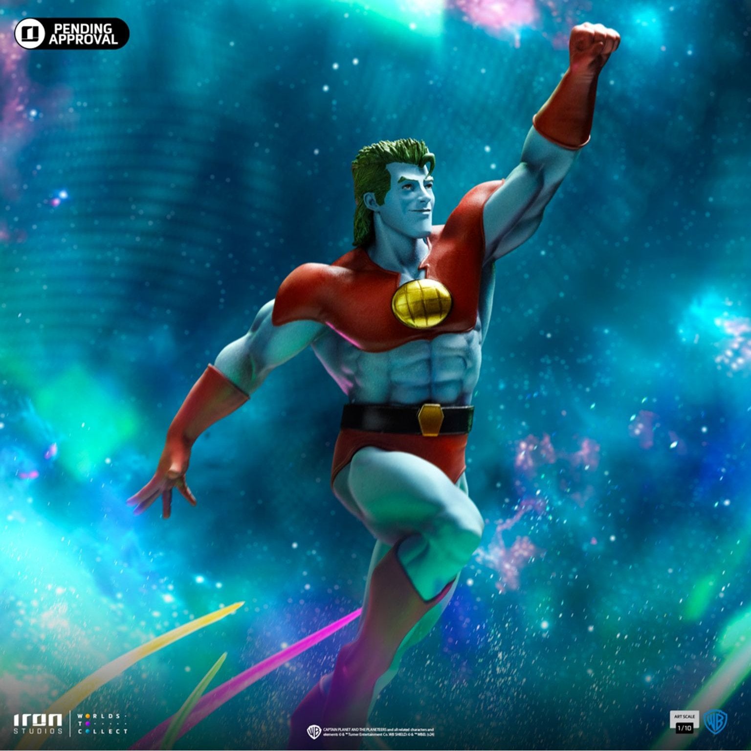 Captain Planet (Captain Planet and the Planeteers) 1/10 Art Scale Statue by Iron Studios