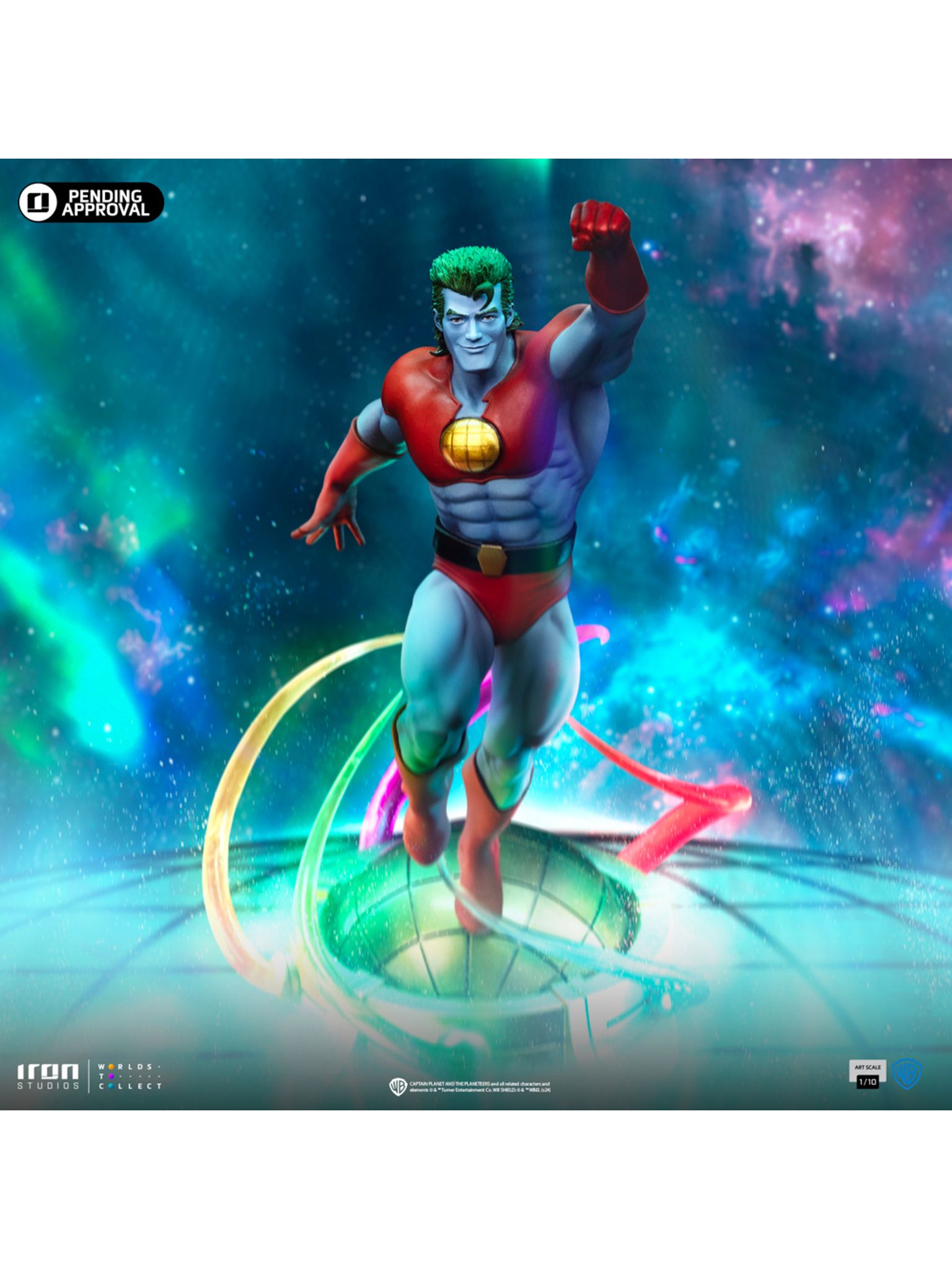 Captain Planet (Captain Planet and the Planeteers) 1/10 Art Scale Statue by Iron Studios