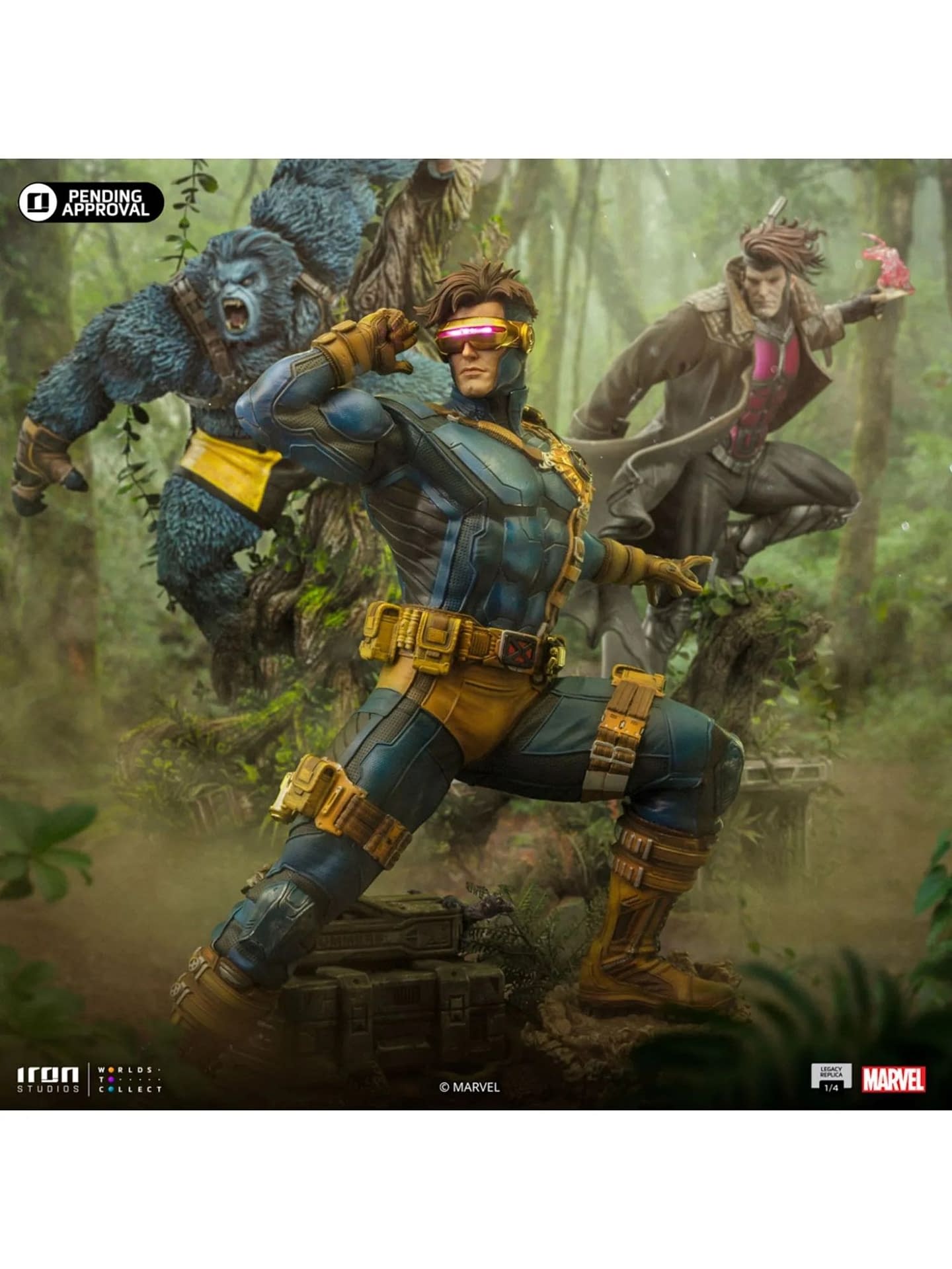 Cyclops X-Men Legacy Replica 1/4 statue By Iron Studios